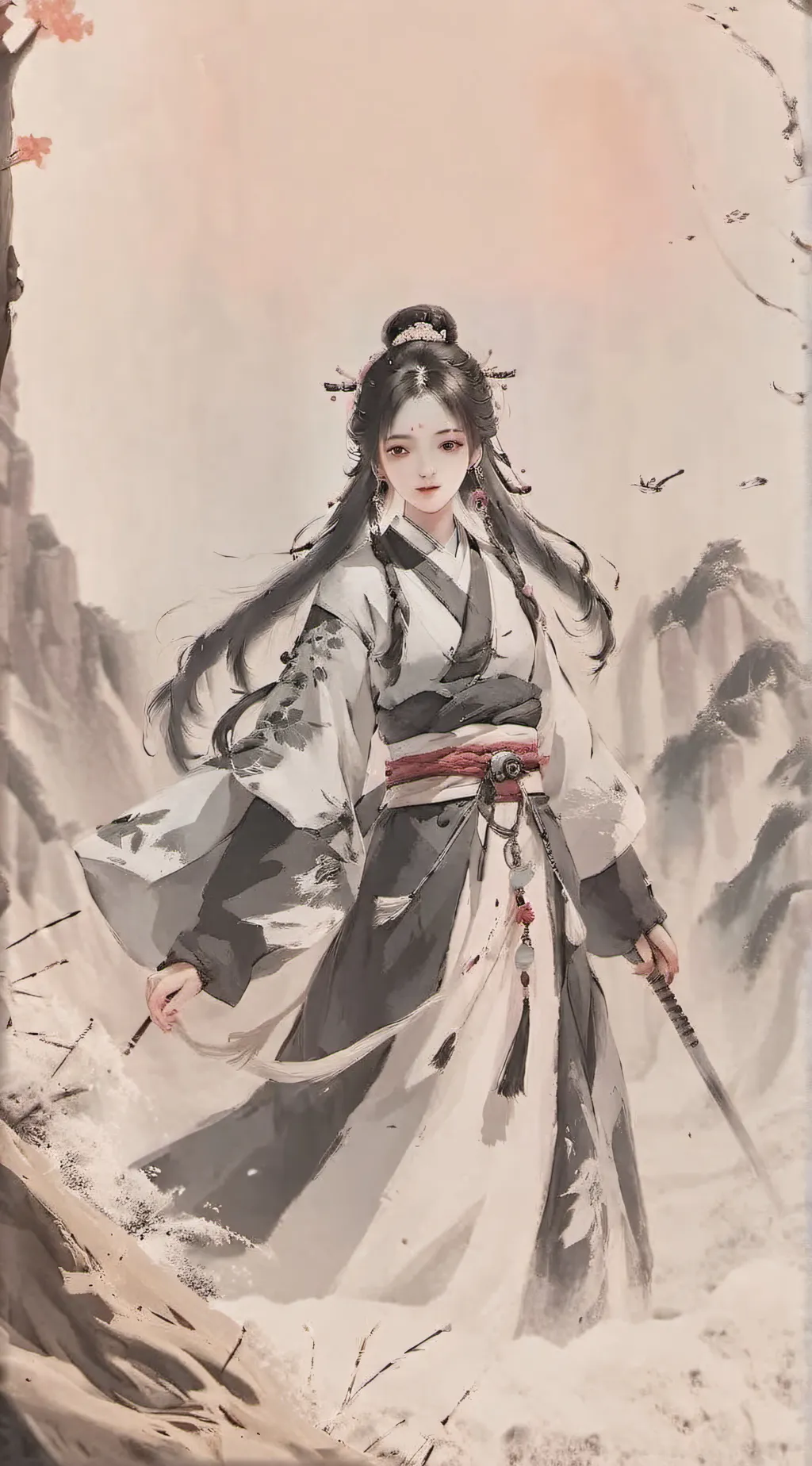 ai character: 玄衣 background