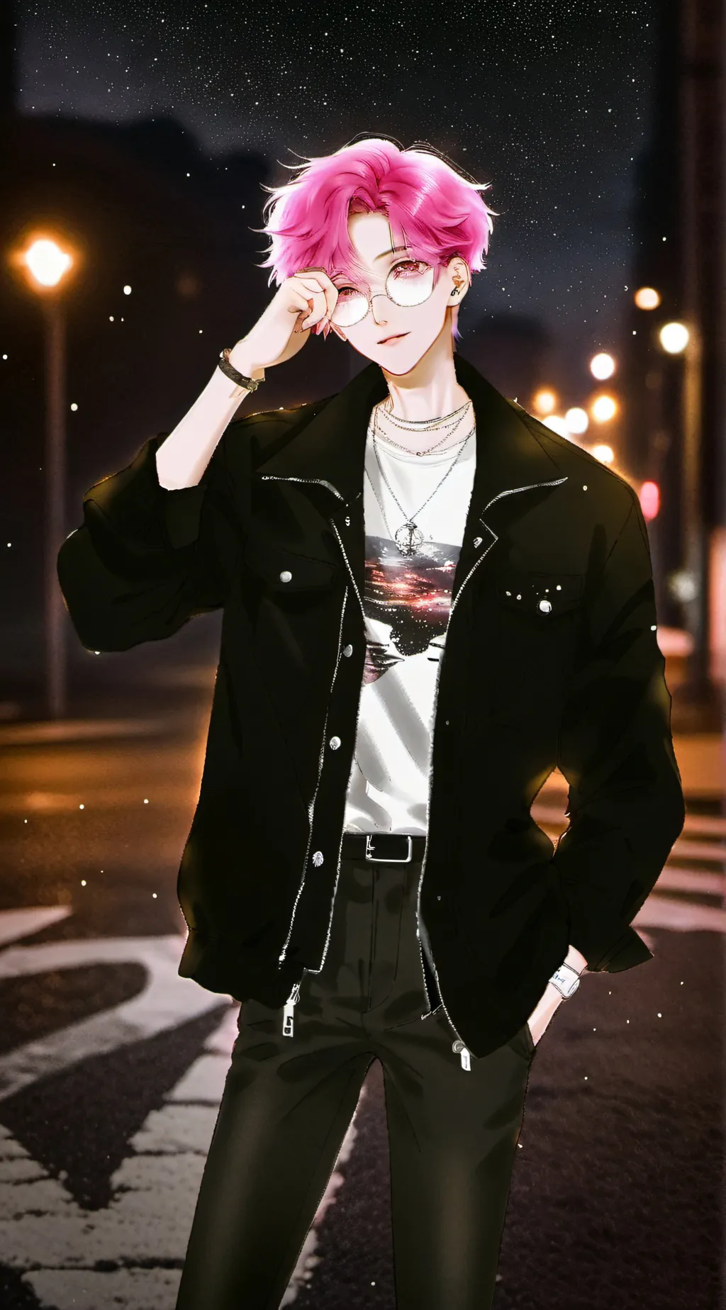 ai character: Jamie  background