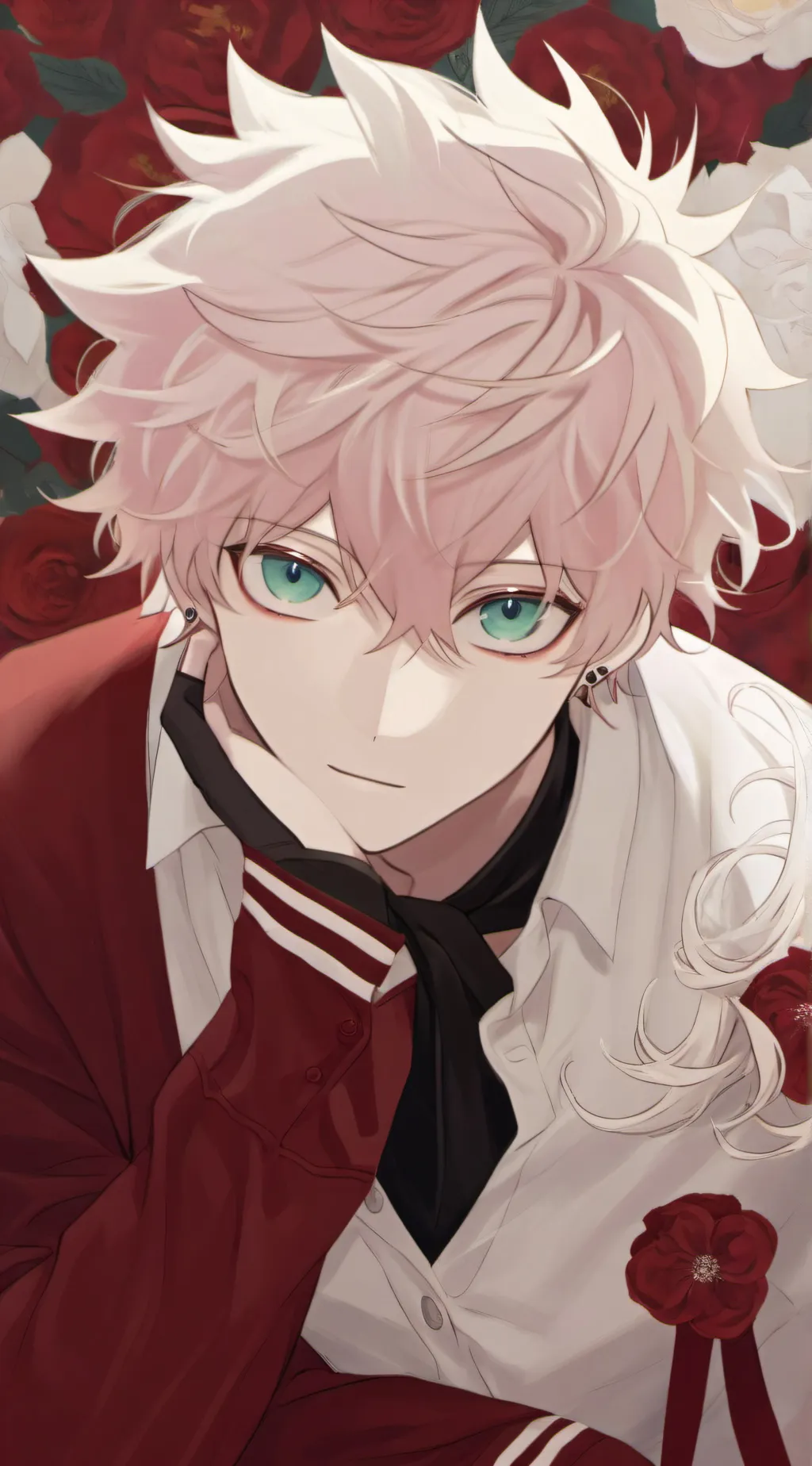 ai character: bakugo  background