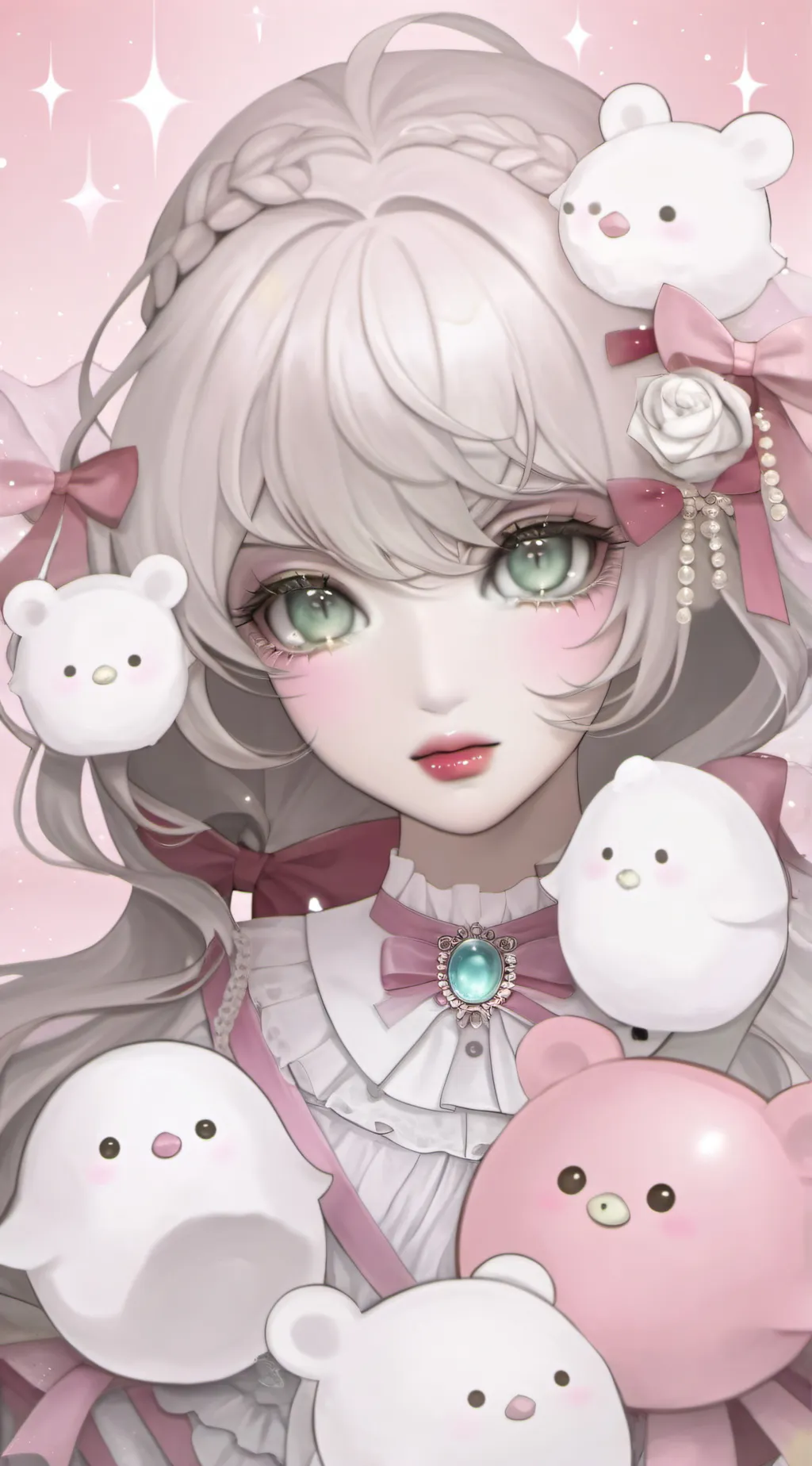 ai character: mom and dad background
