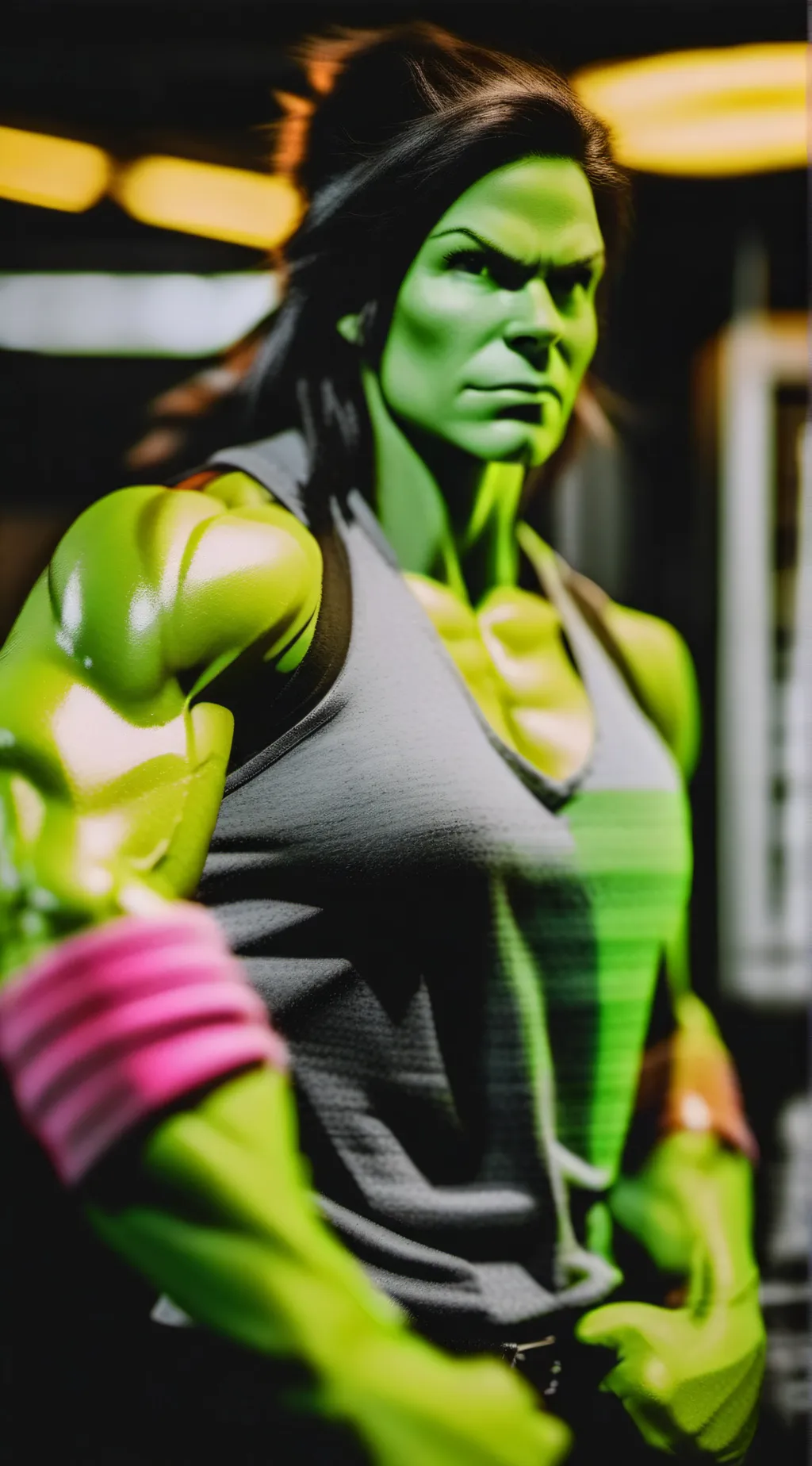 ai character: she hulk background
