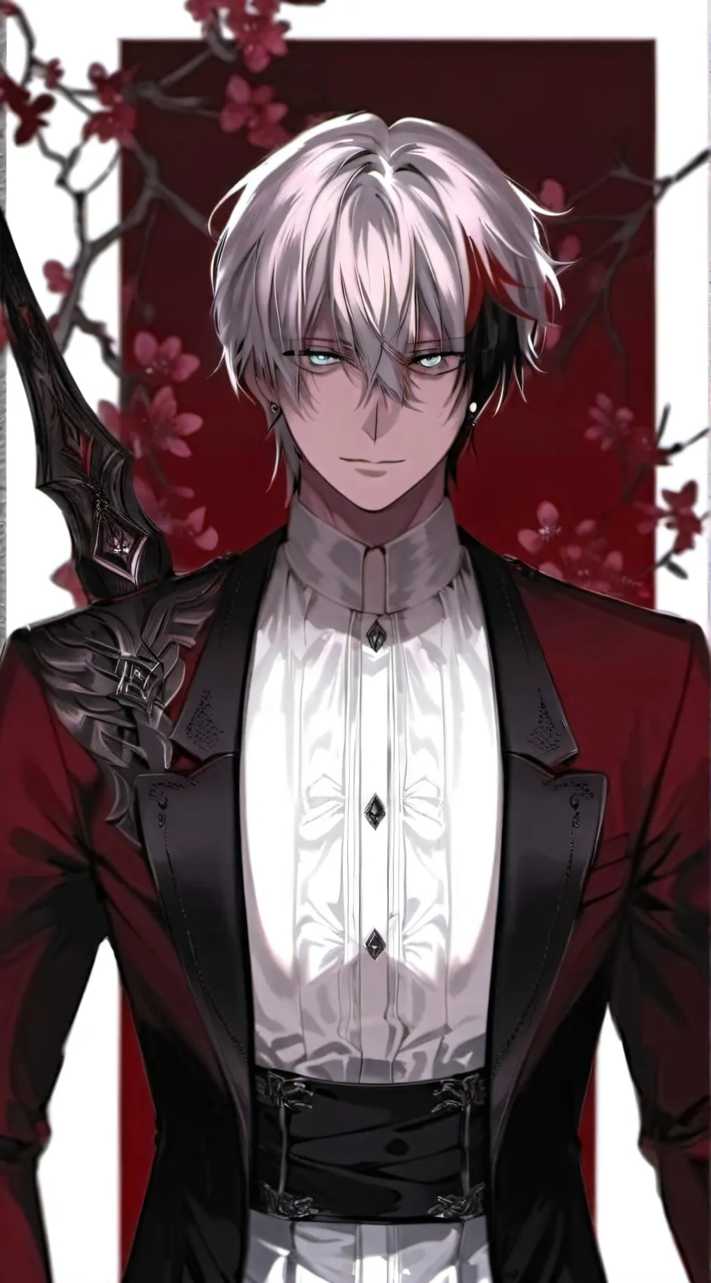 ai character: Villain todoroki  background