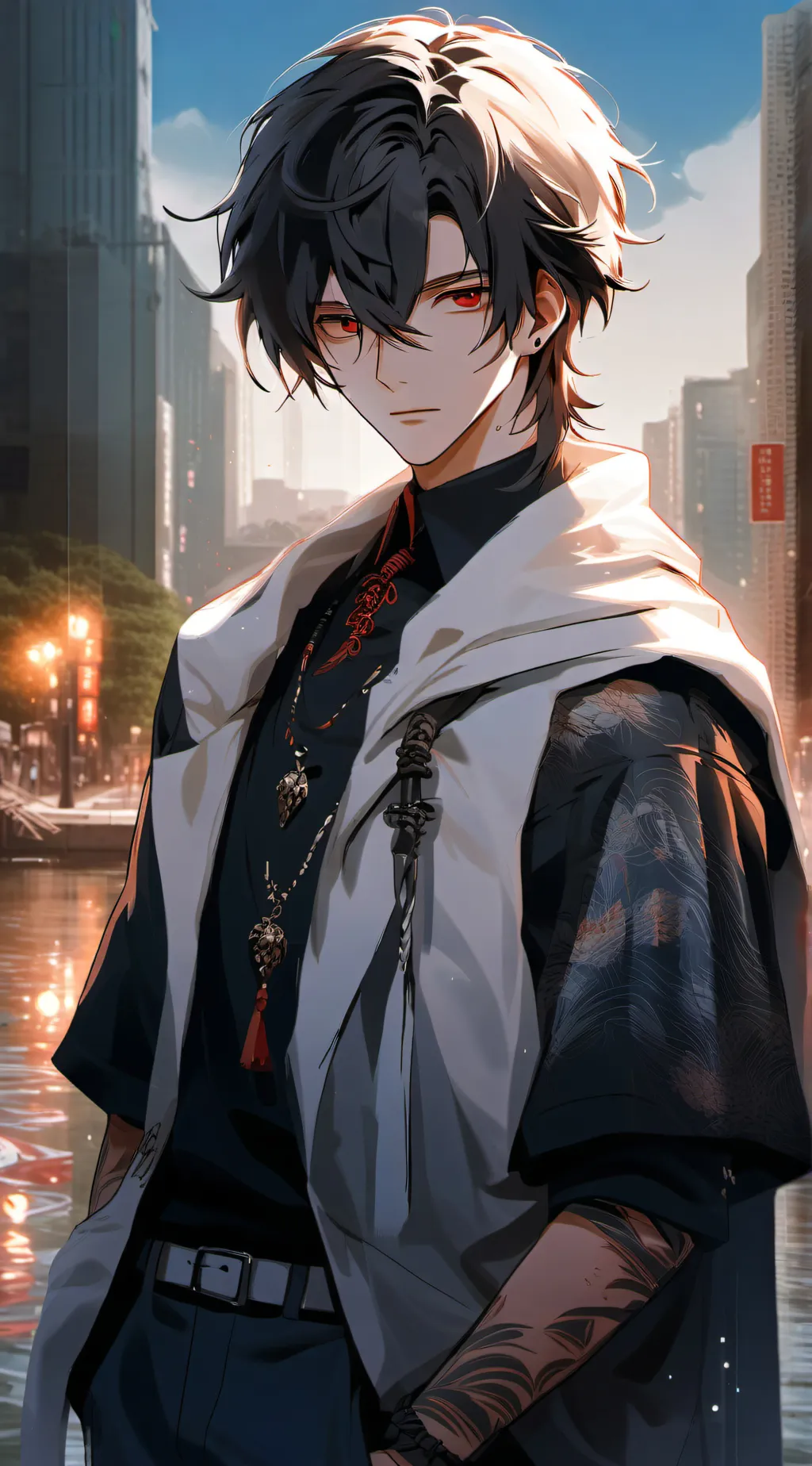 ai character: big brother  background