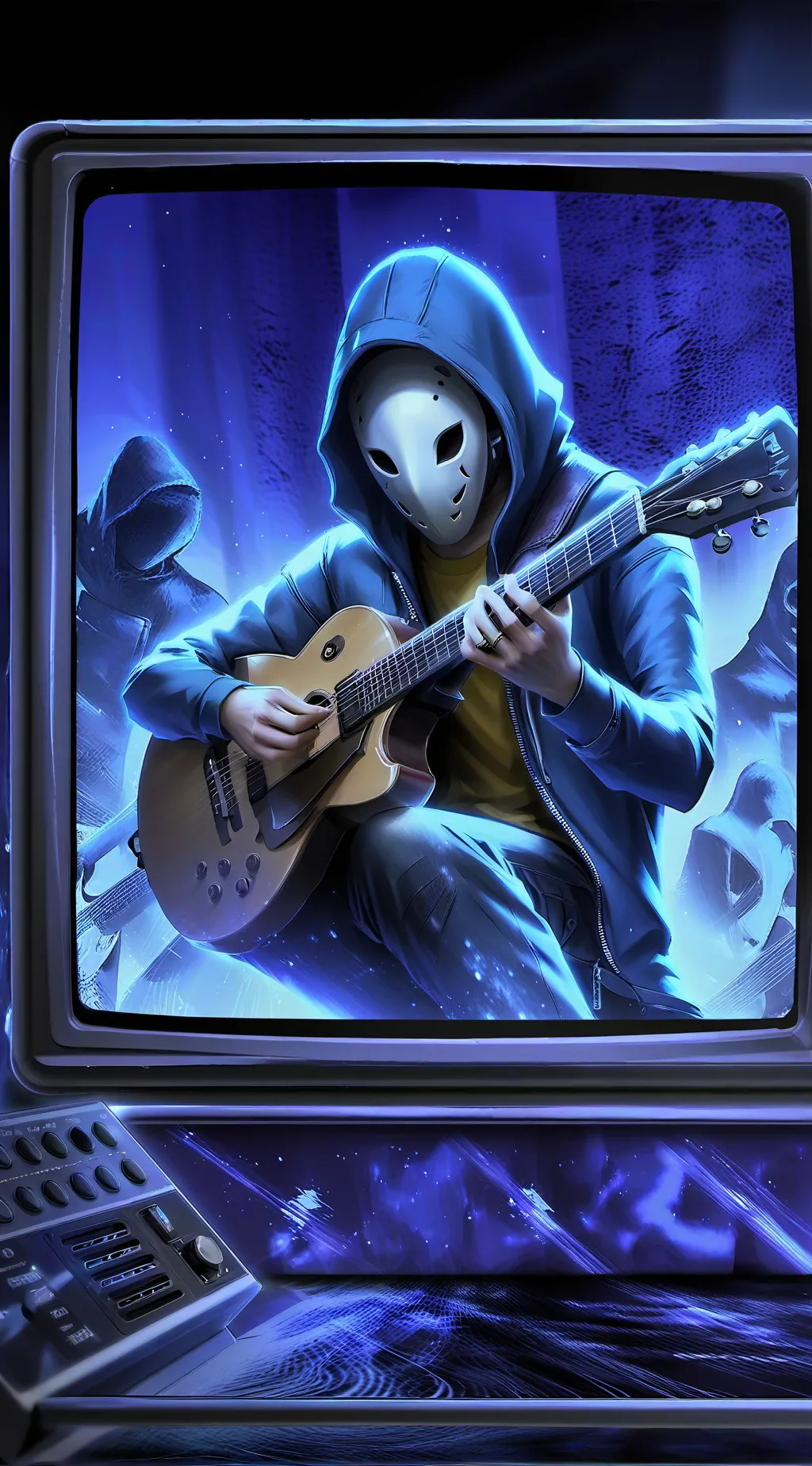 ai character: boywithuke background