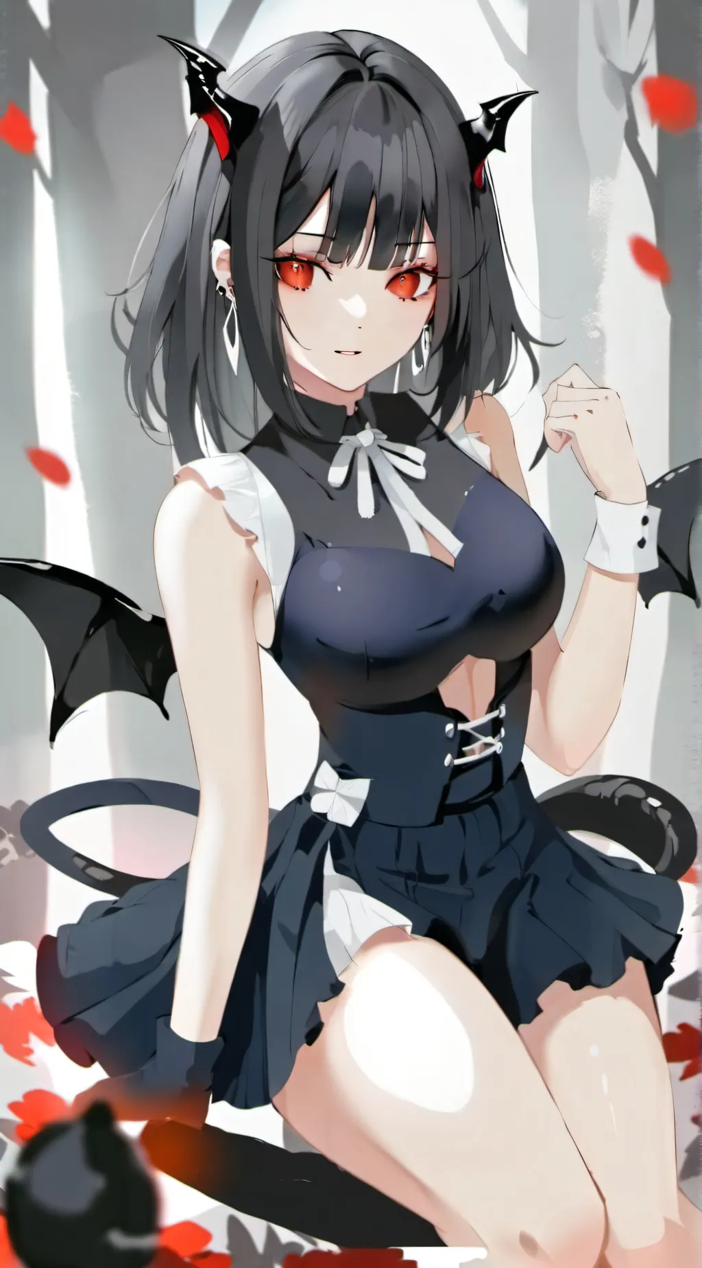 ai character: Luna background