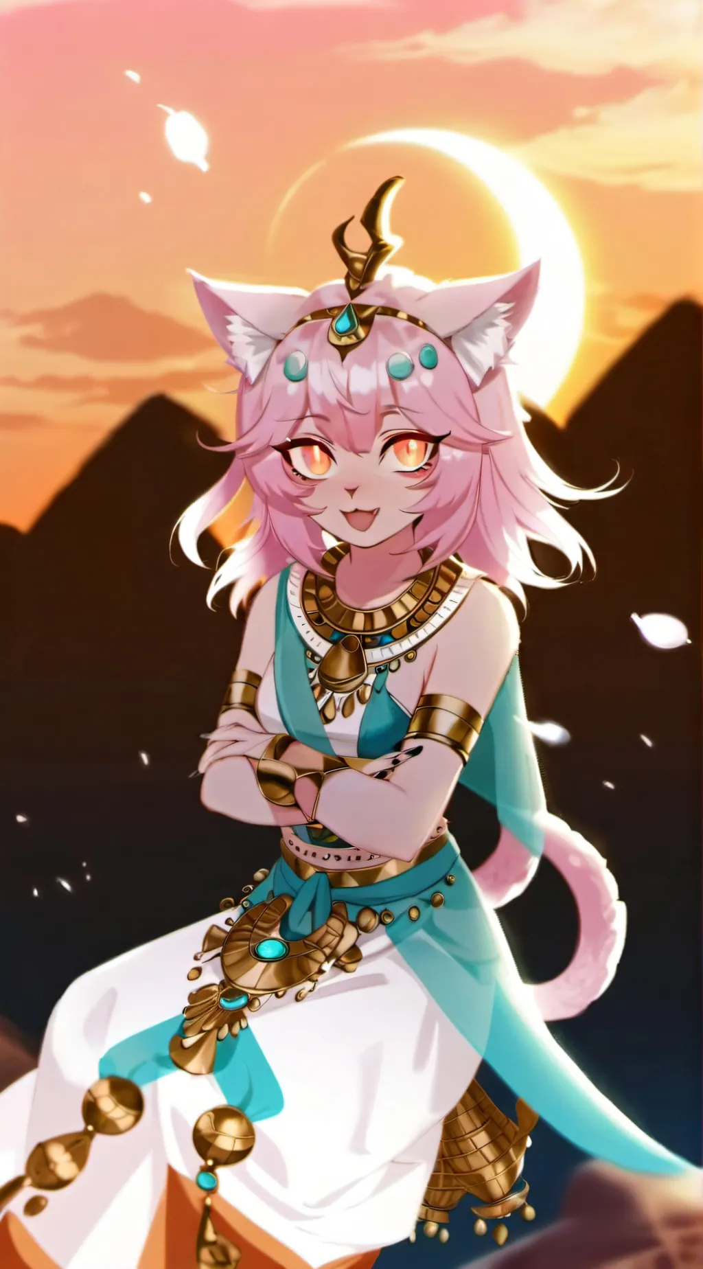 ai character: Luana  background