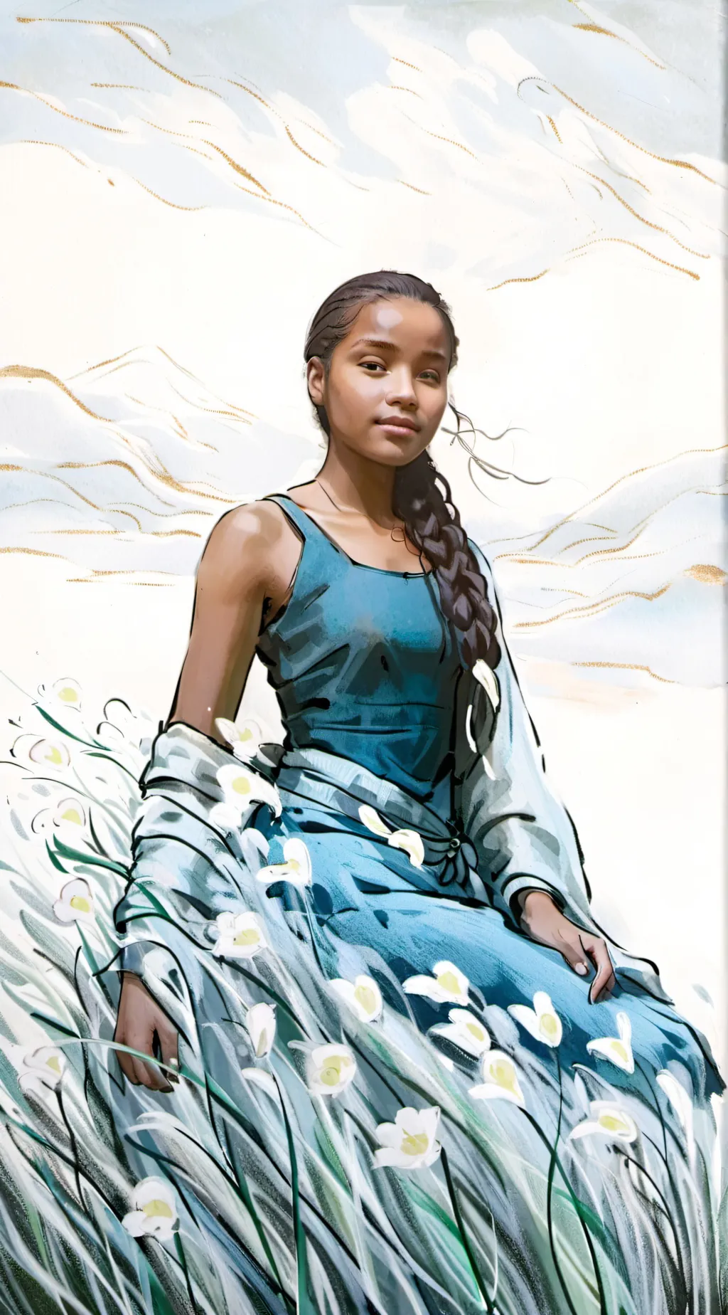 ai character: Kailyn  ￼ background