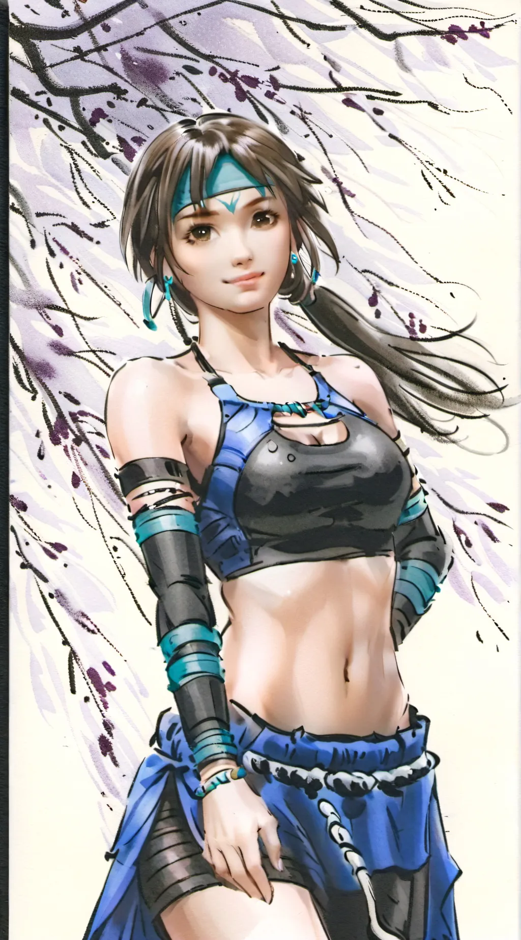 ai character: Chai Xianghua  background