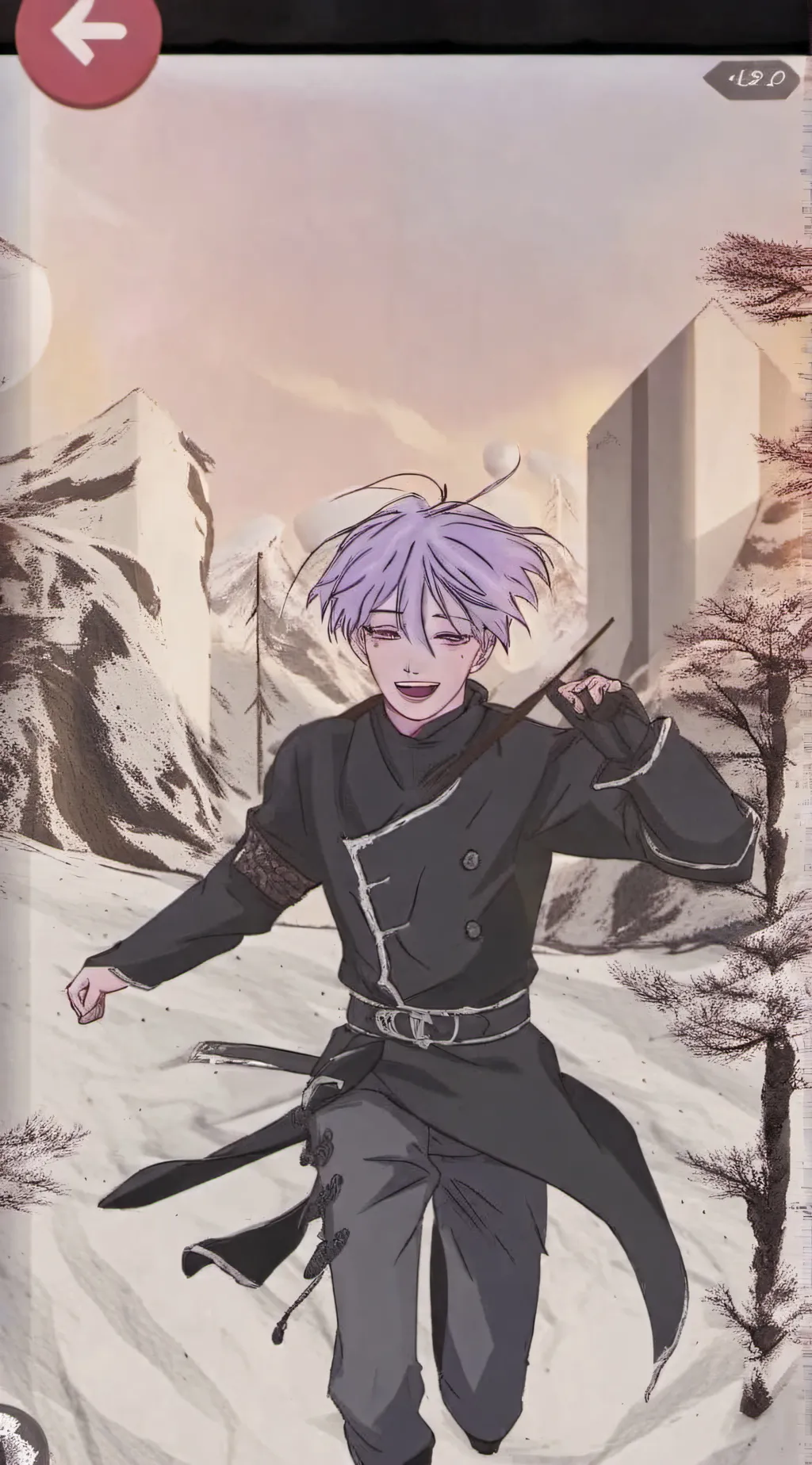 ai character: Max background