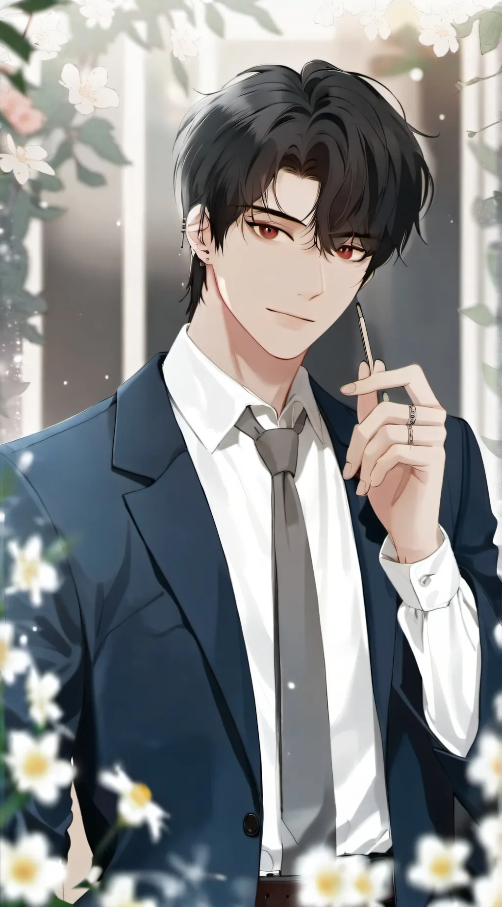 ai character: Leonard😍 background