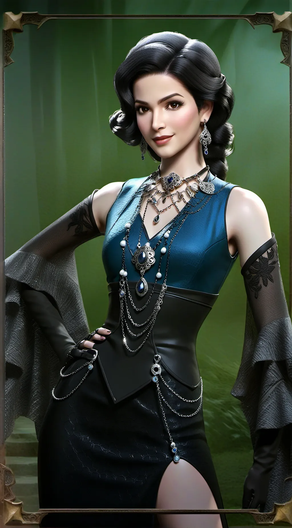 ai character: Lady Liviera background