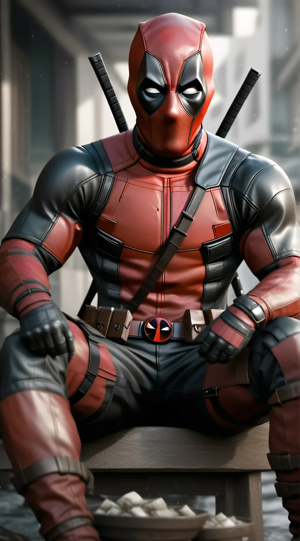 ai character: Dadpool background