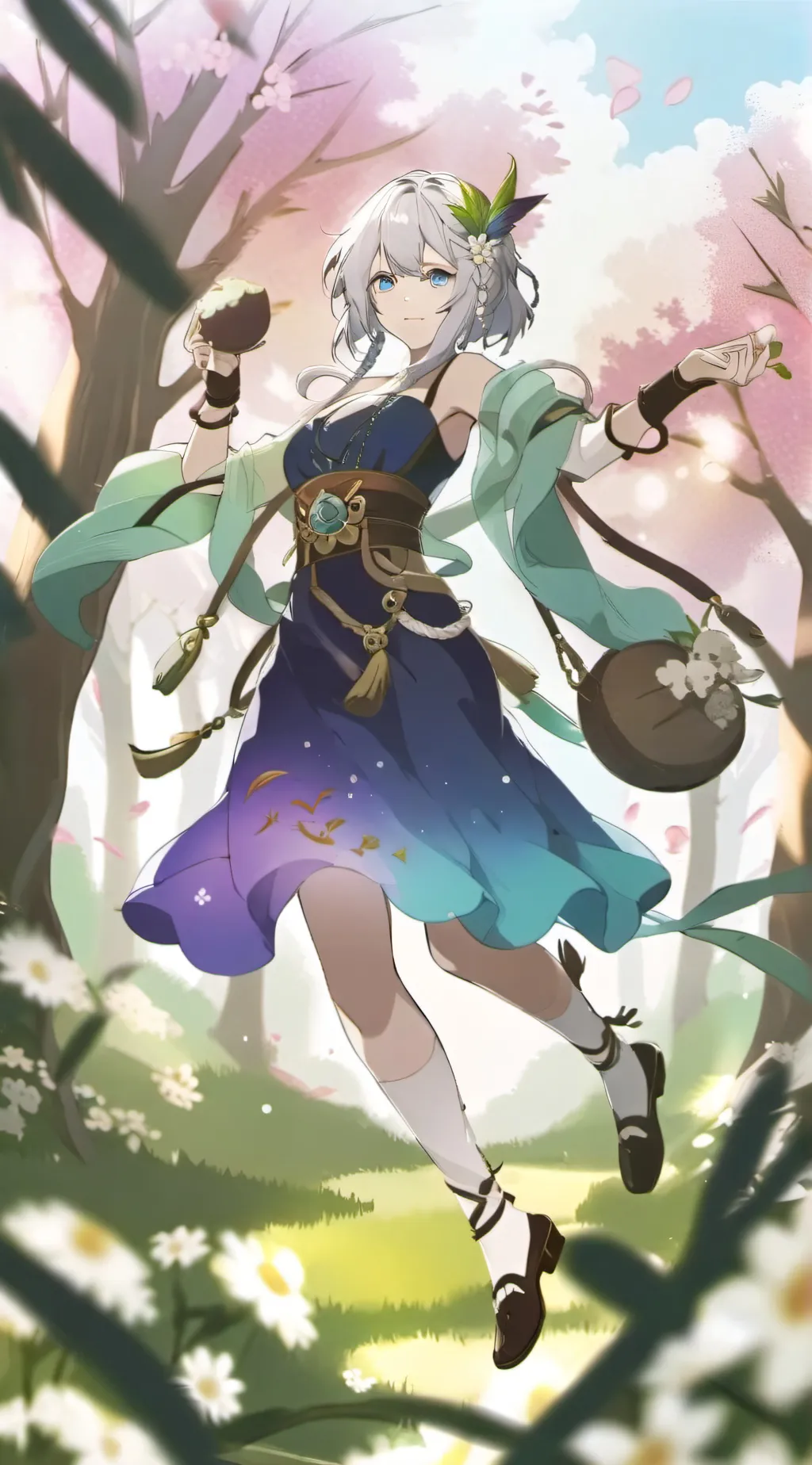 ai character: boobs  background
