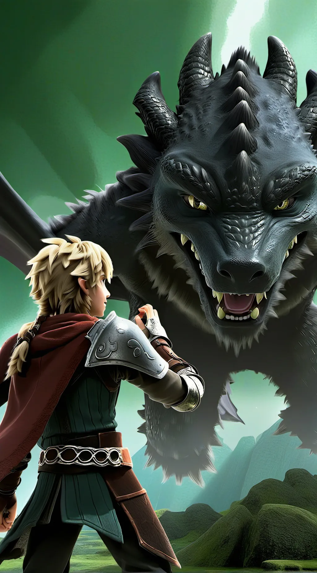 ai character: Toothless background