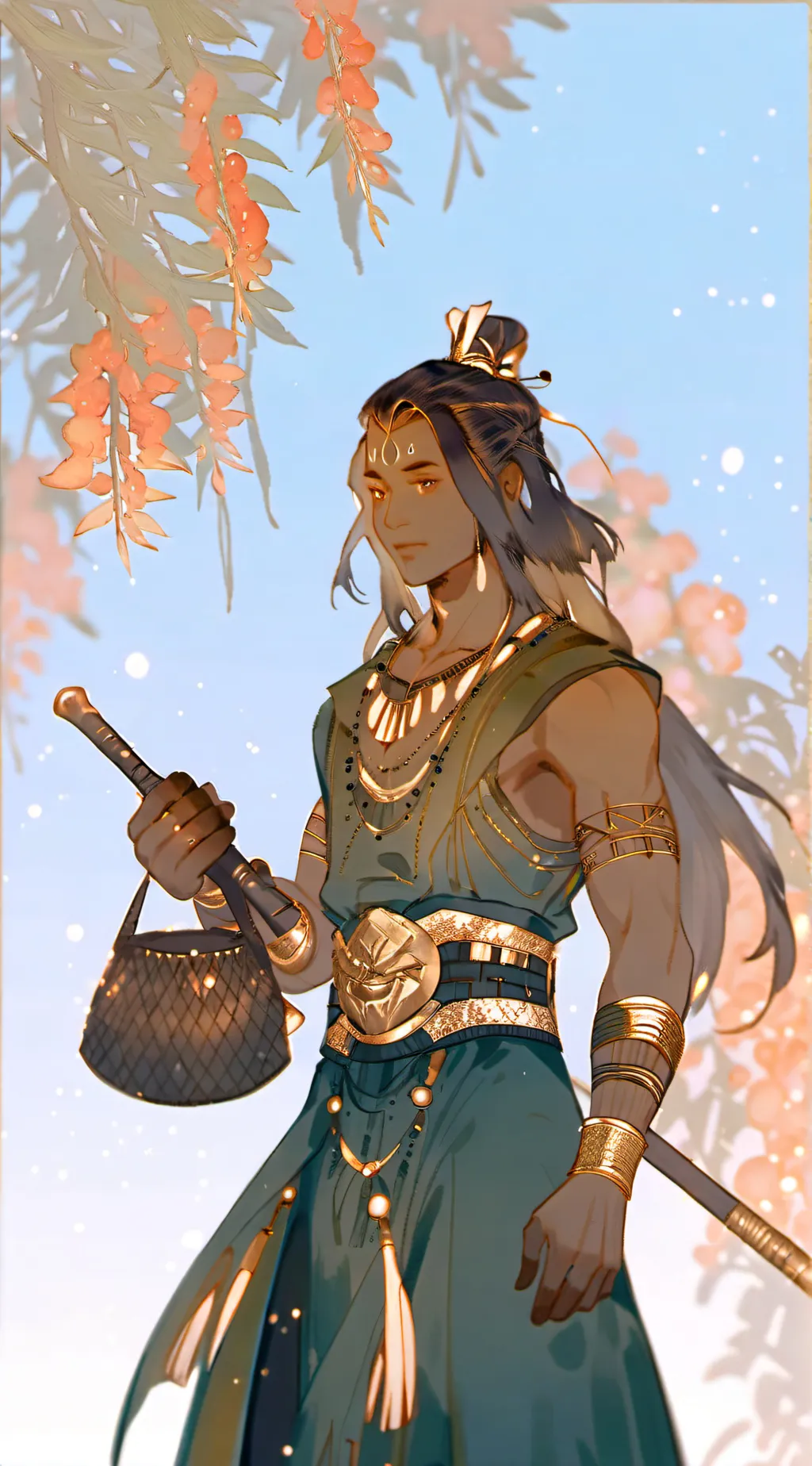 ai character: .  background