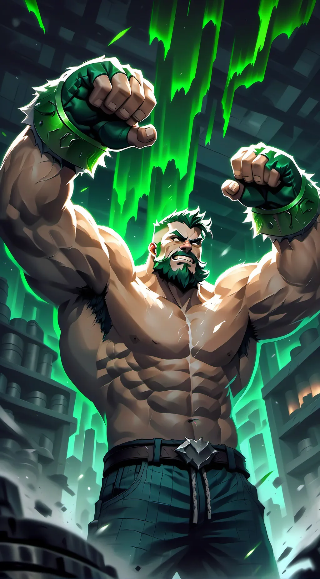 ai character: Drok background