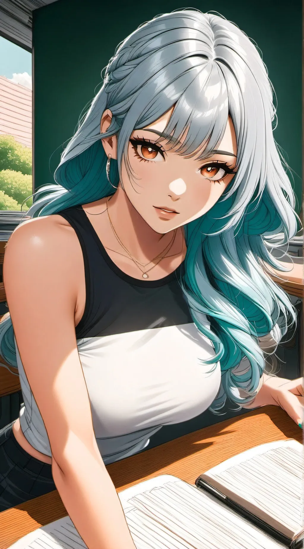 ai character: Sally background