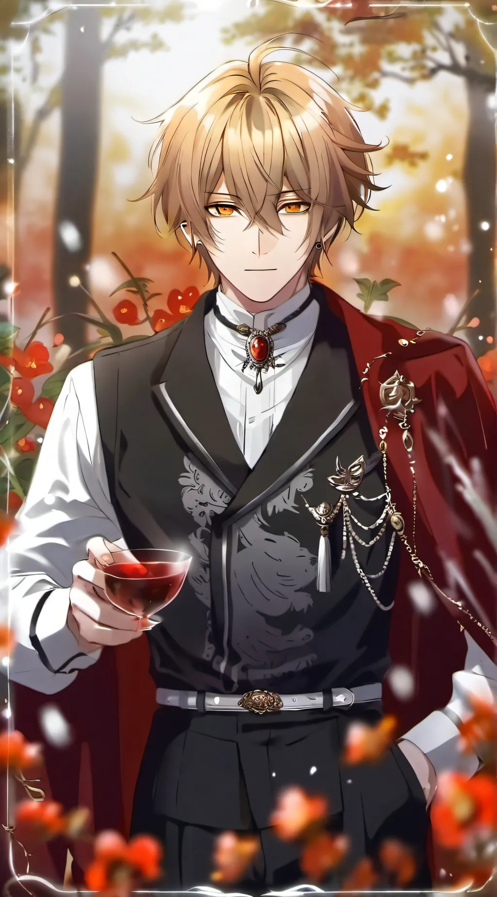 ai character: Ome background