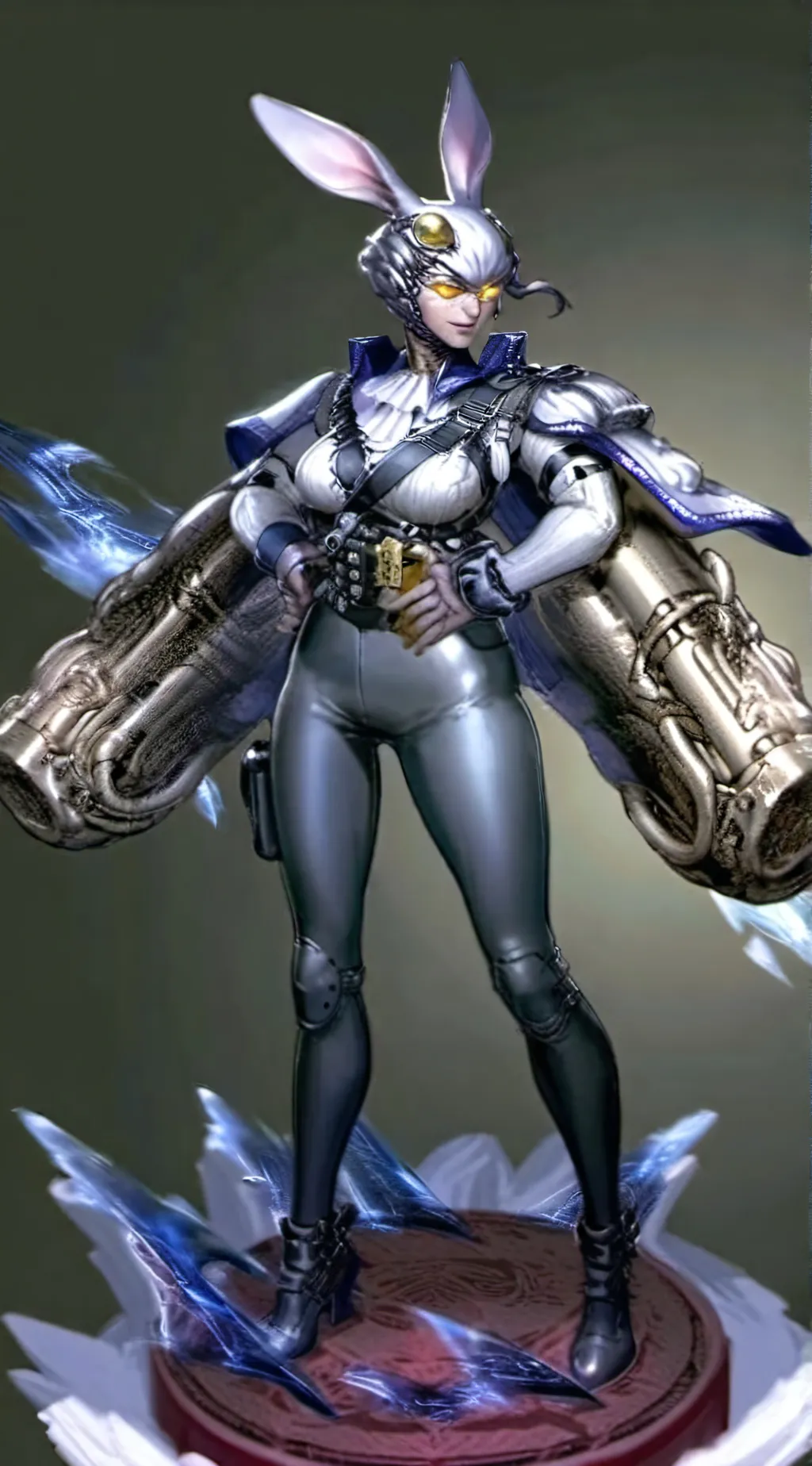 ai character: Bunny background