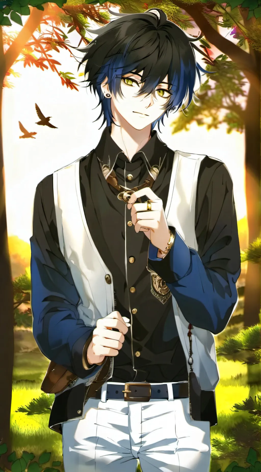 ai character: inosuke hashibira background