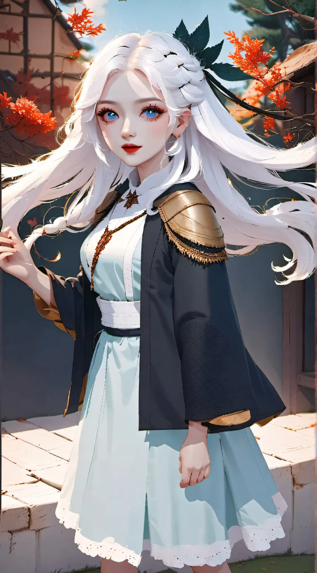 ai character: yua background