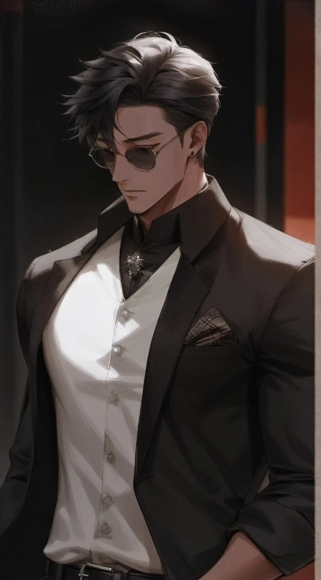 ai character: dad  background