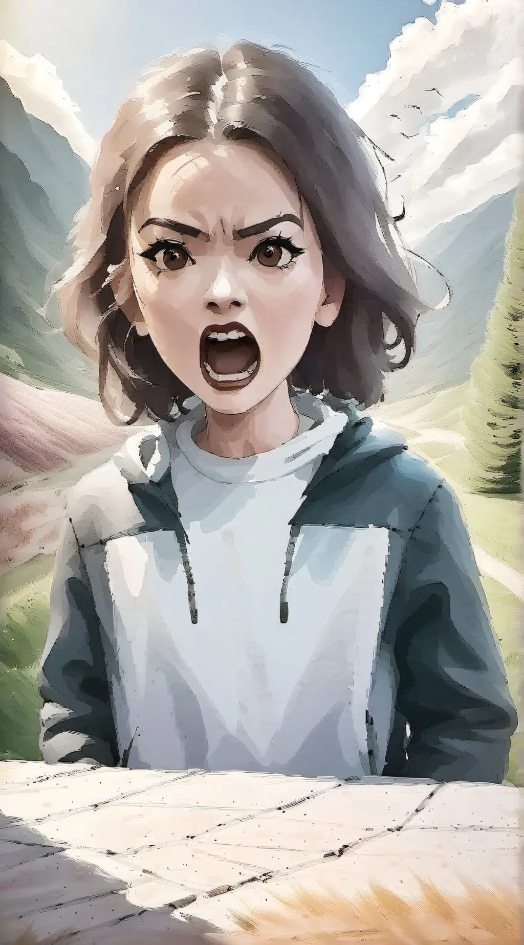 ai character: karen background