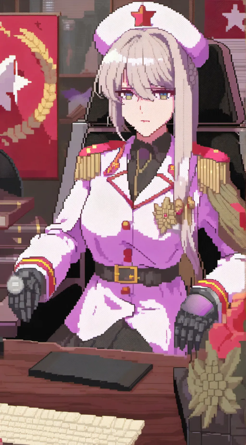 ai character: Madame Milky background