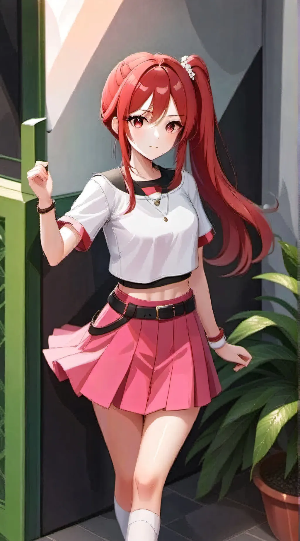 ai character: Naomi  background
