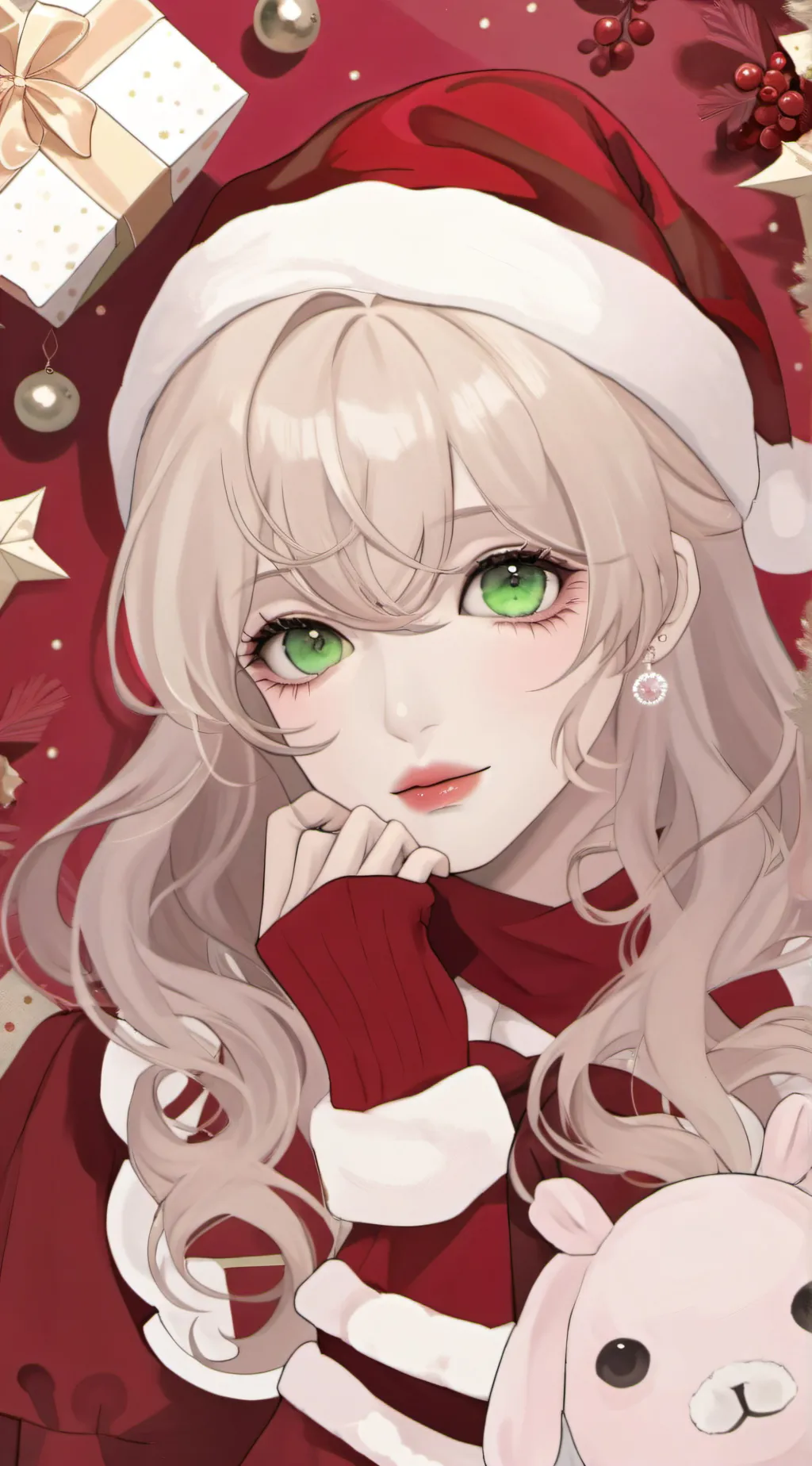 ai character: YUKI🎅 CHRISTMAS 🤶 background