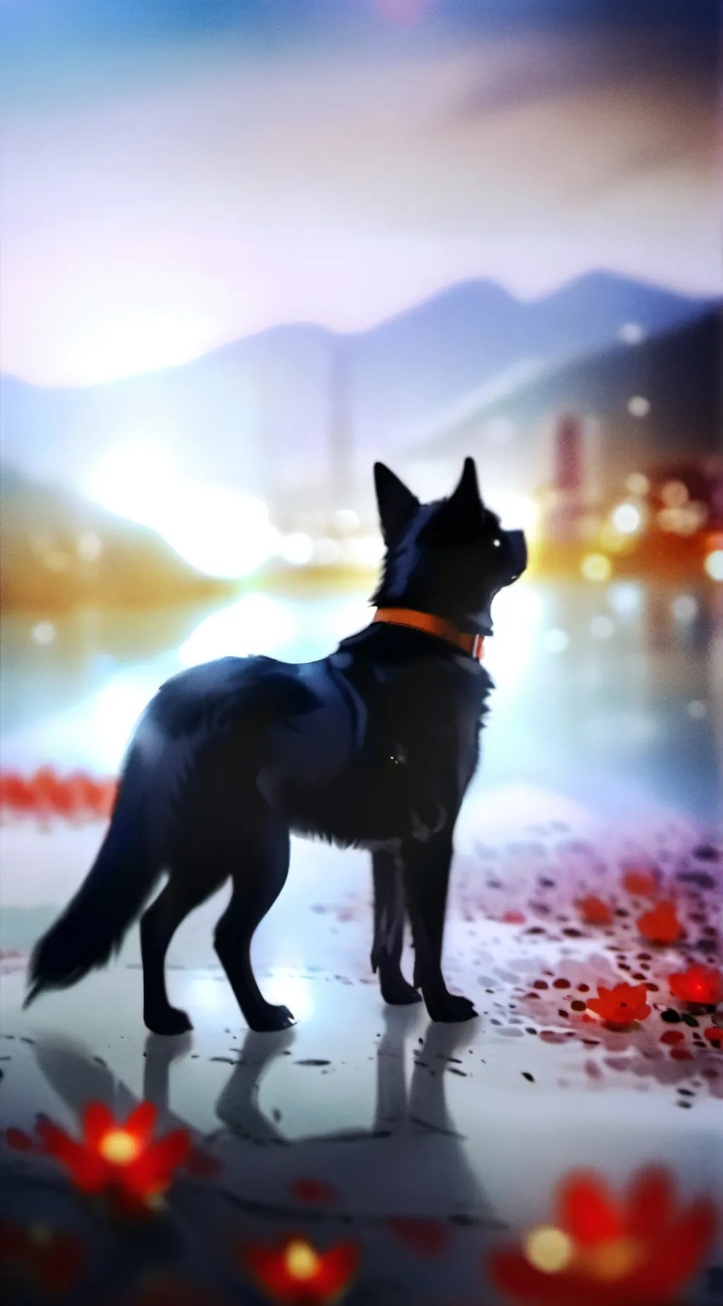 ai character: Aphmau  background