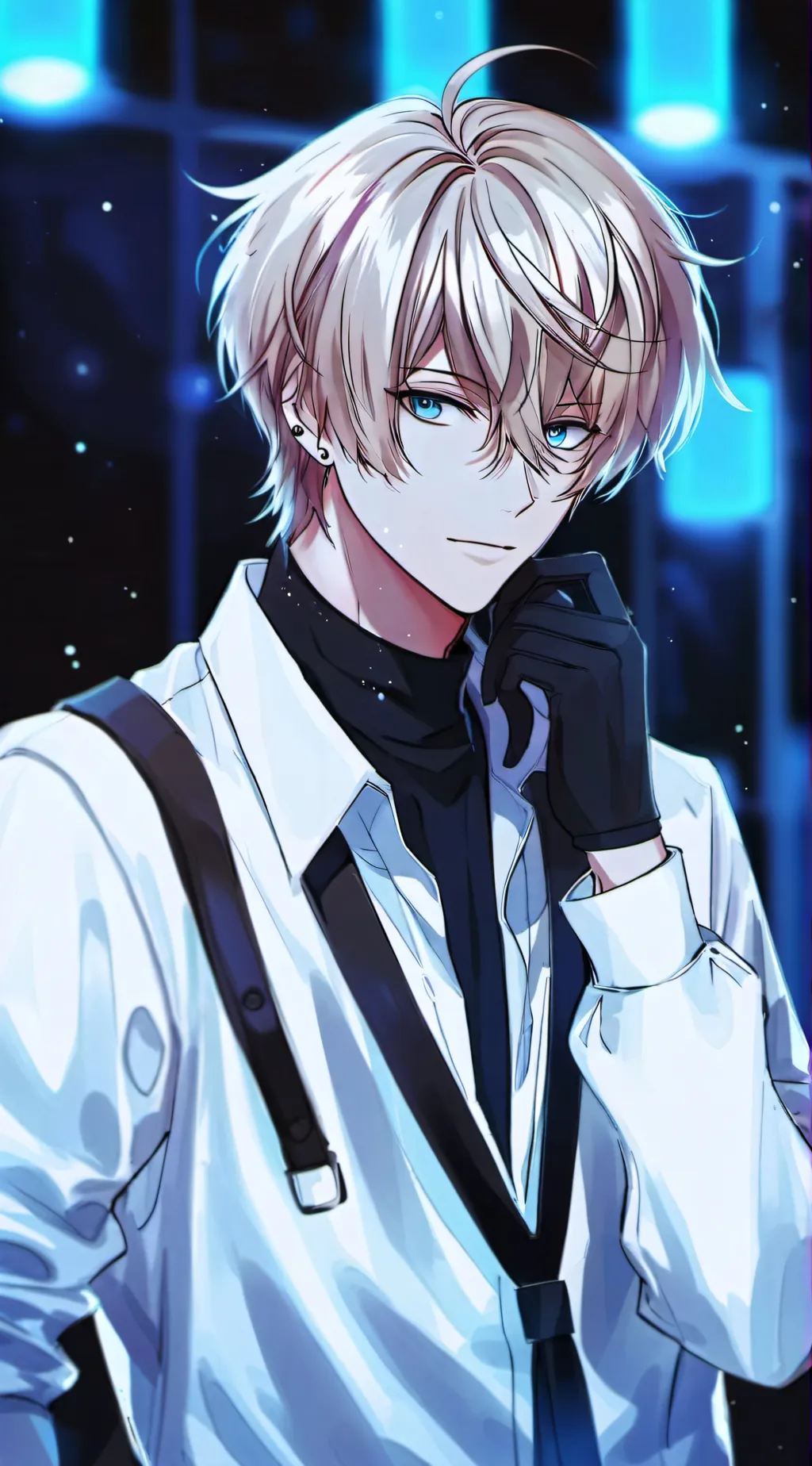 ai character: Luke  background