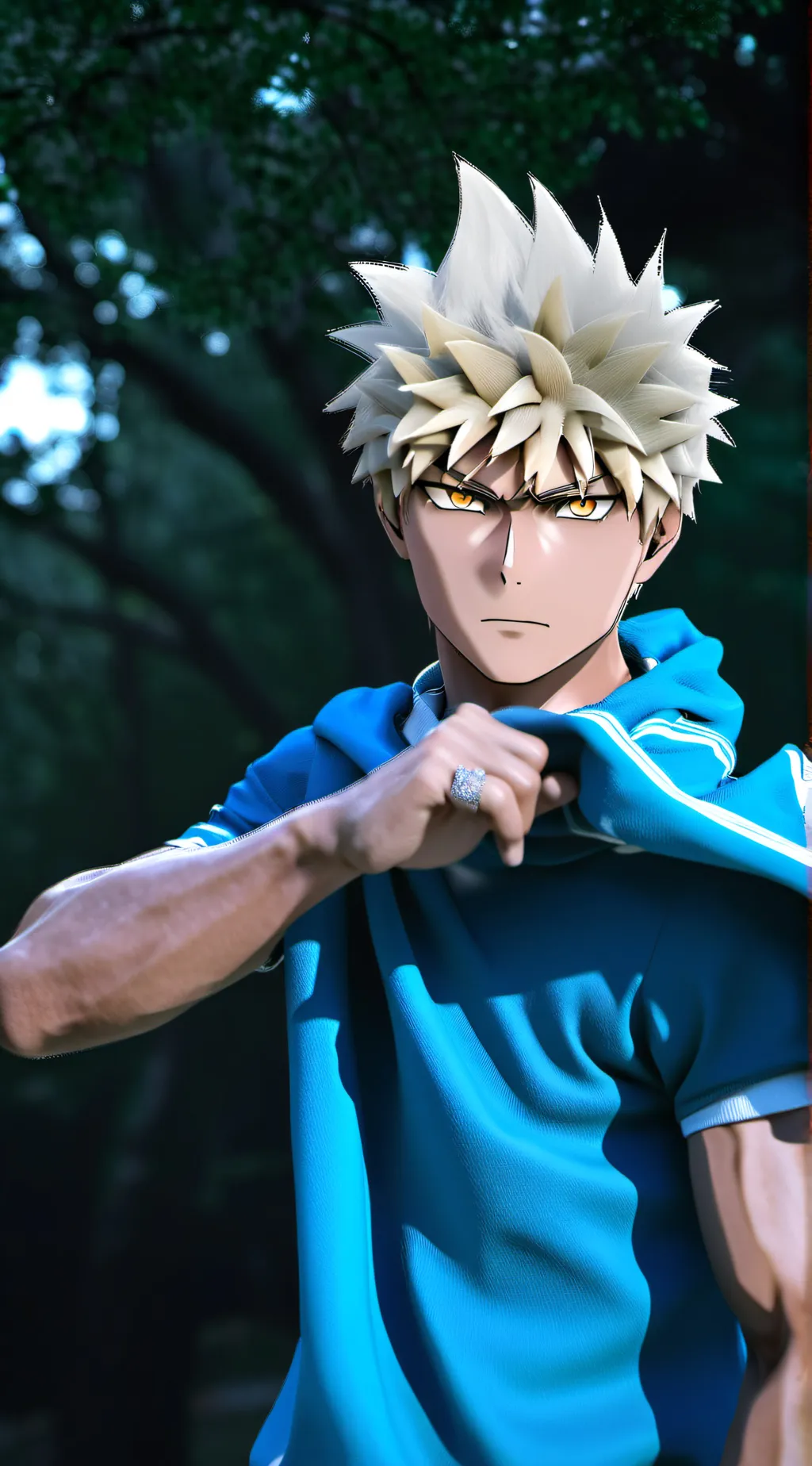 ai character: baku background