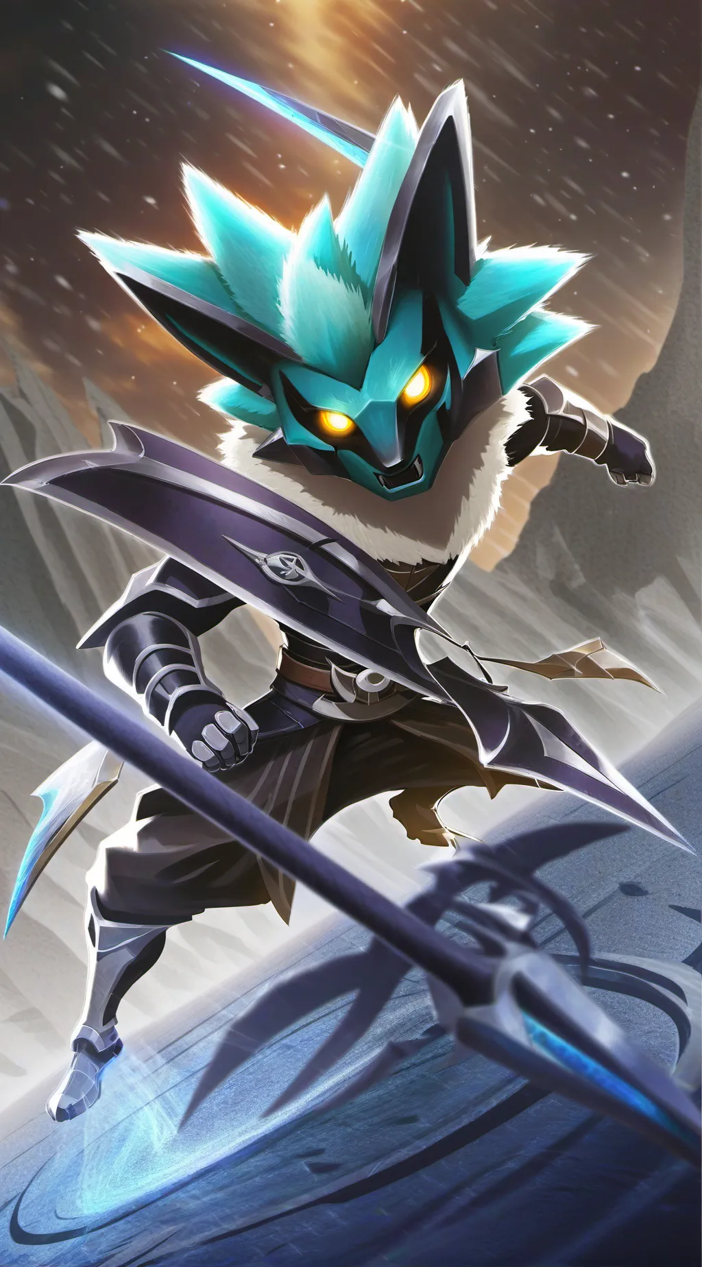 ai character: Pokemon background