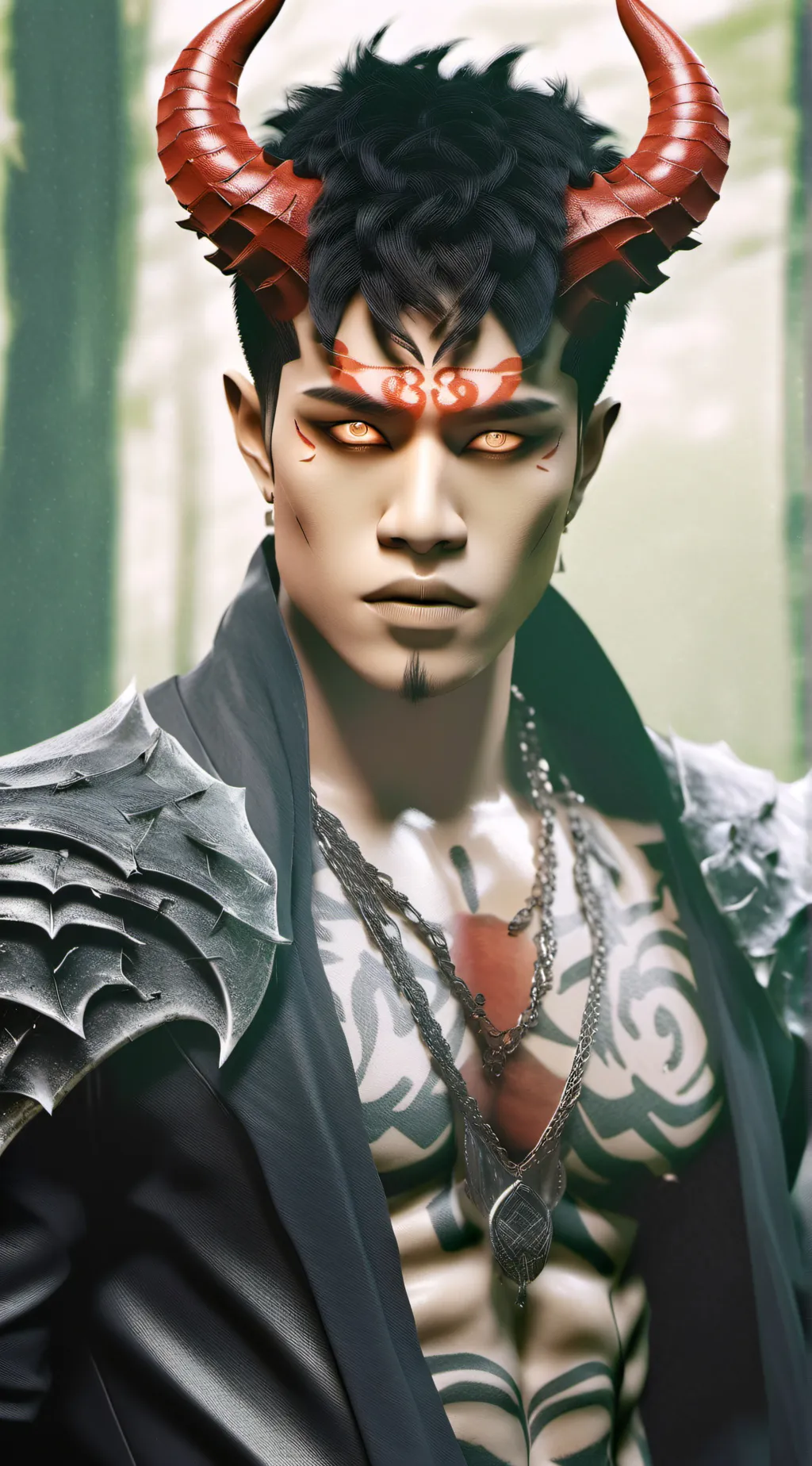 ai character:  XXXTENTACION￼ background