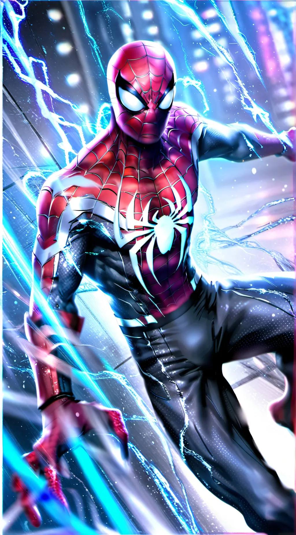 ai character: Avengers  background