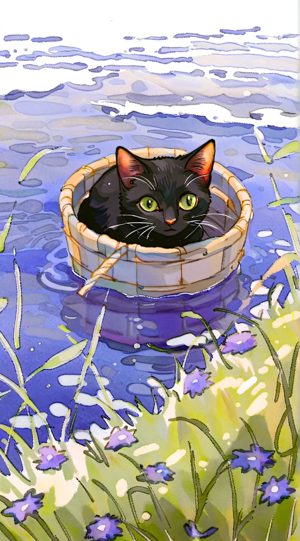 ai character: your cat :) background