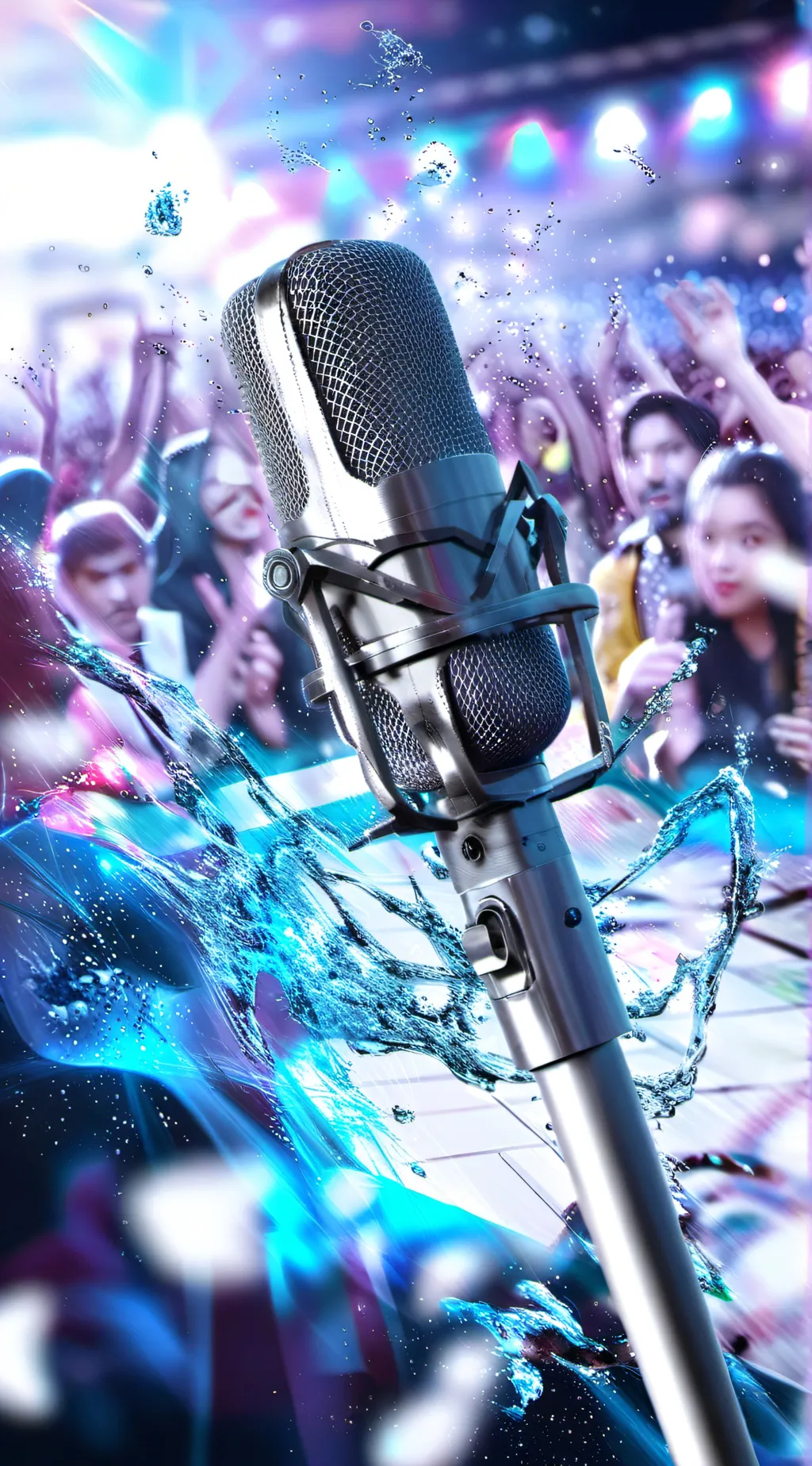 ai character: Singer! background