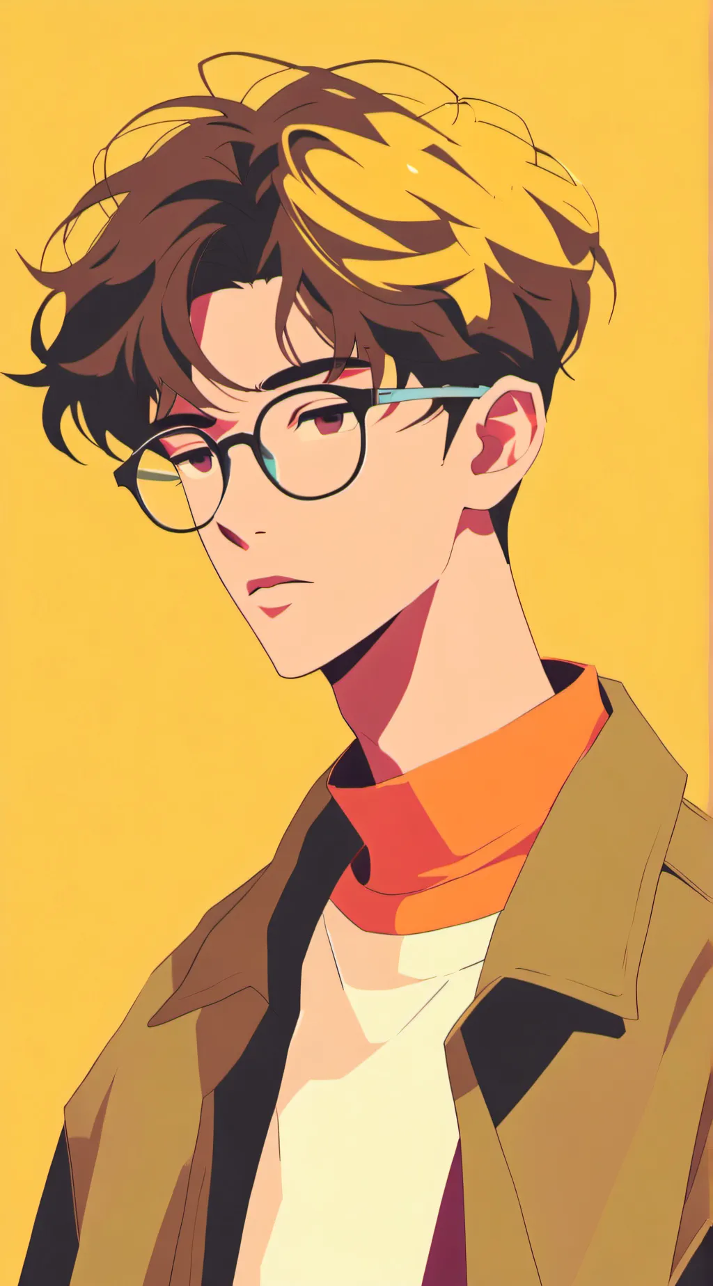 ai character: Mark  background