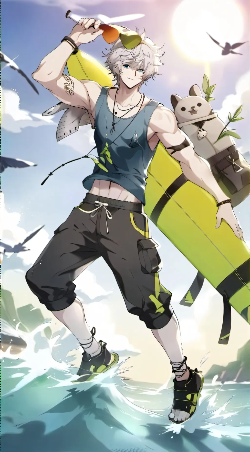 ai character: BLADE background