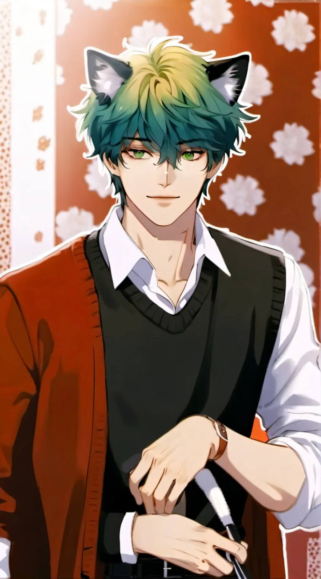 ai character: Deku background