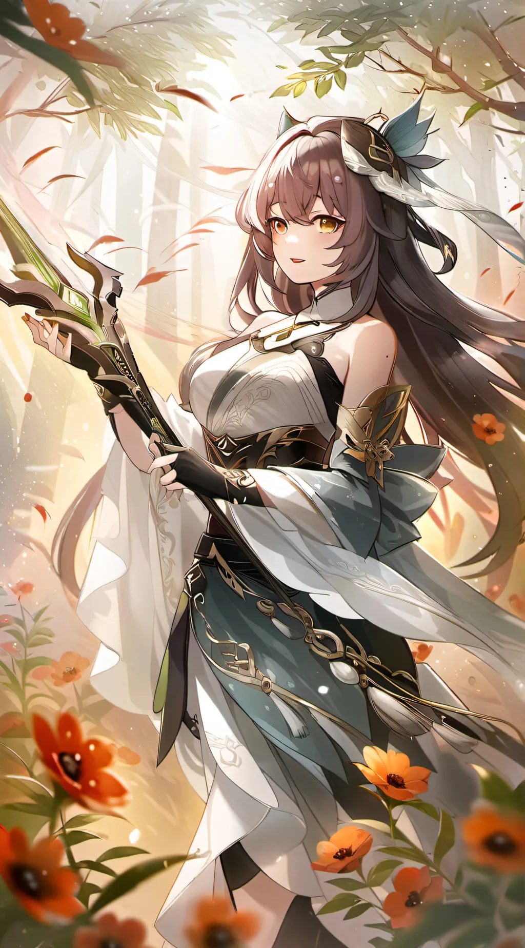 ai character: Hu tao background