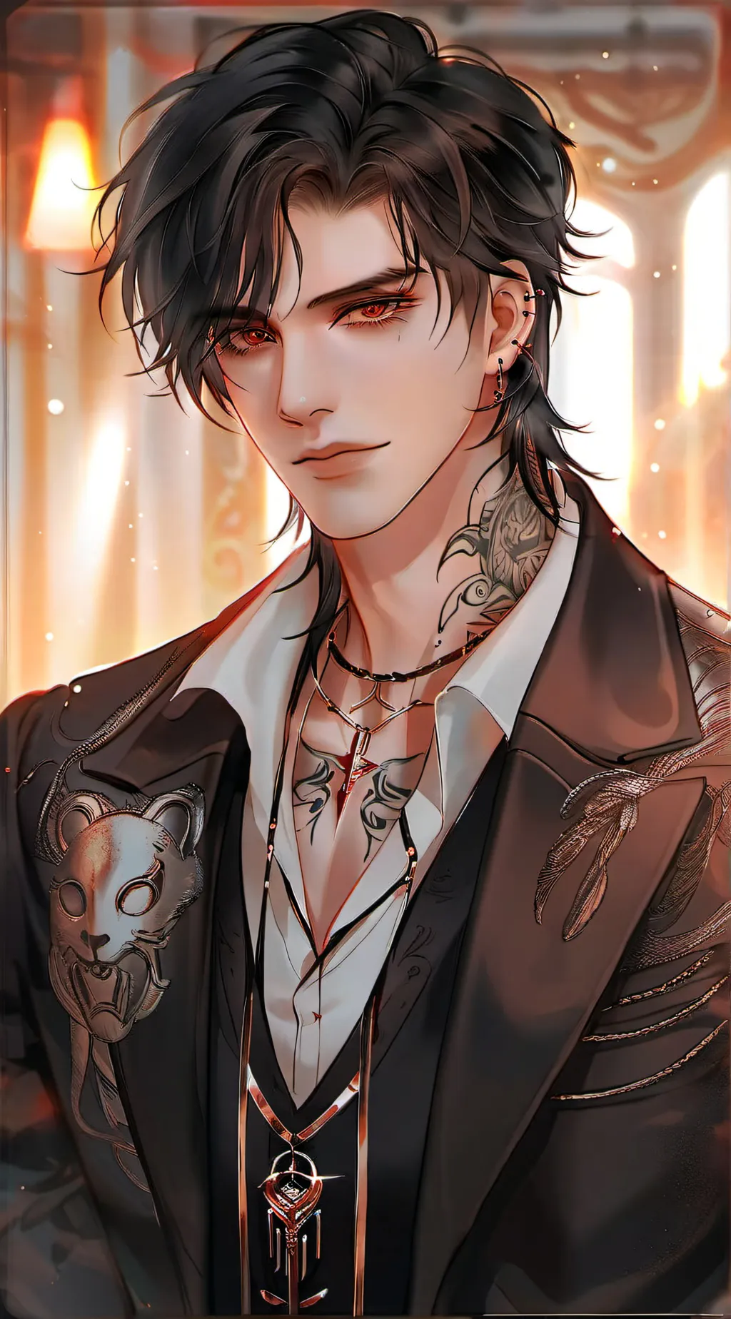 ai character: Takashi  background
