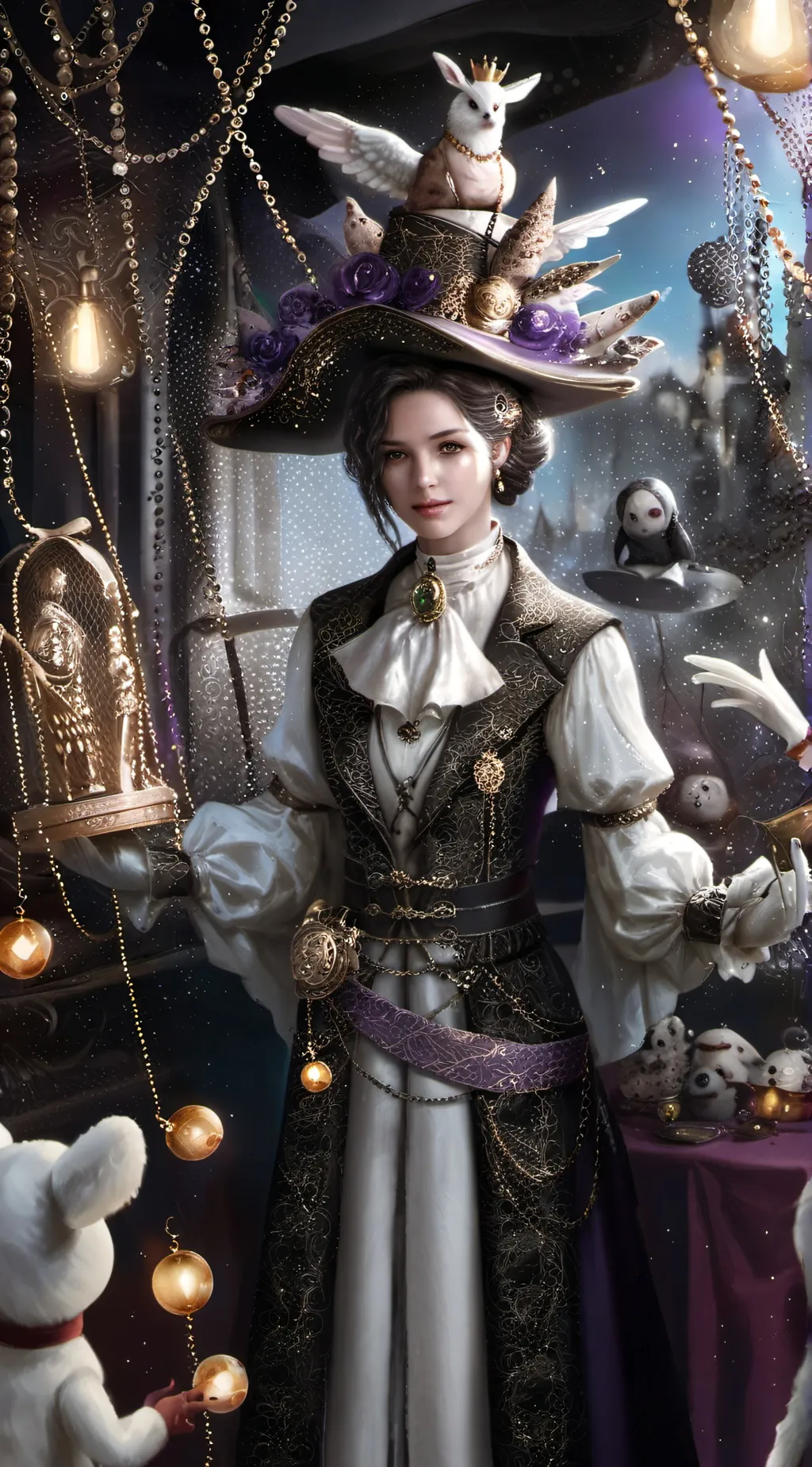 ai character: the puppeteer background