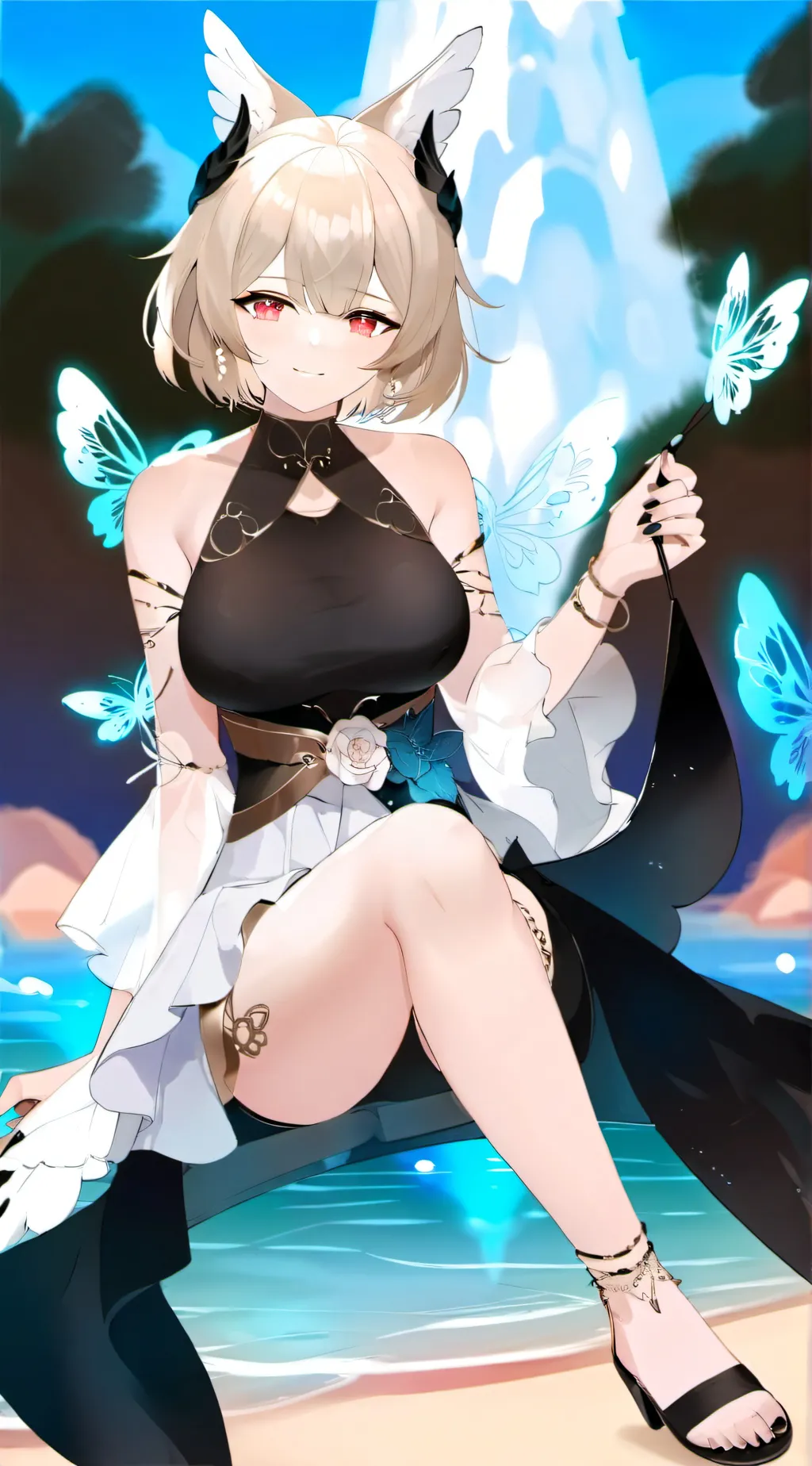 ai character: Yuzu background