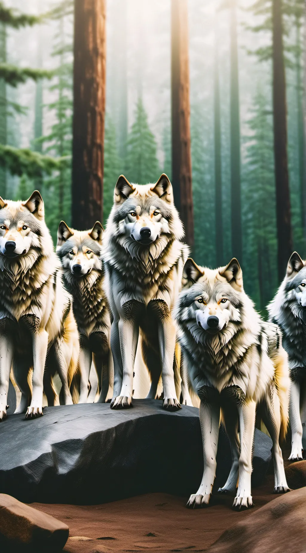 ai character: Wolves background