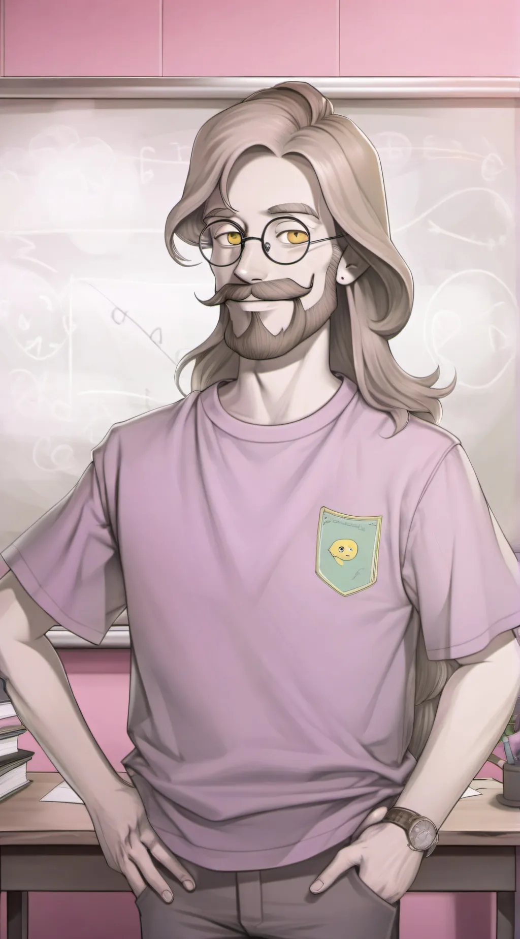 ai character: David van Driessen background