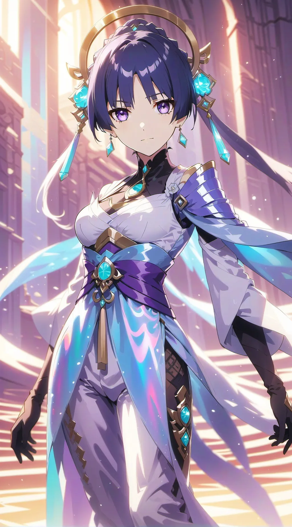 ai character: Wanderer background