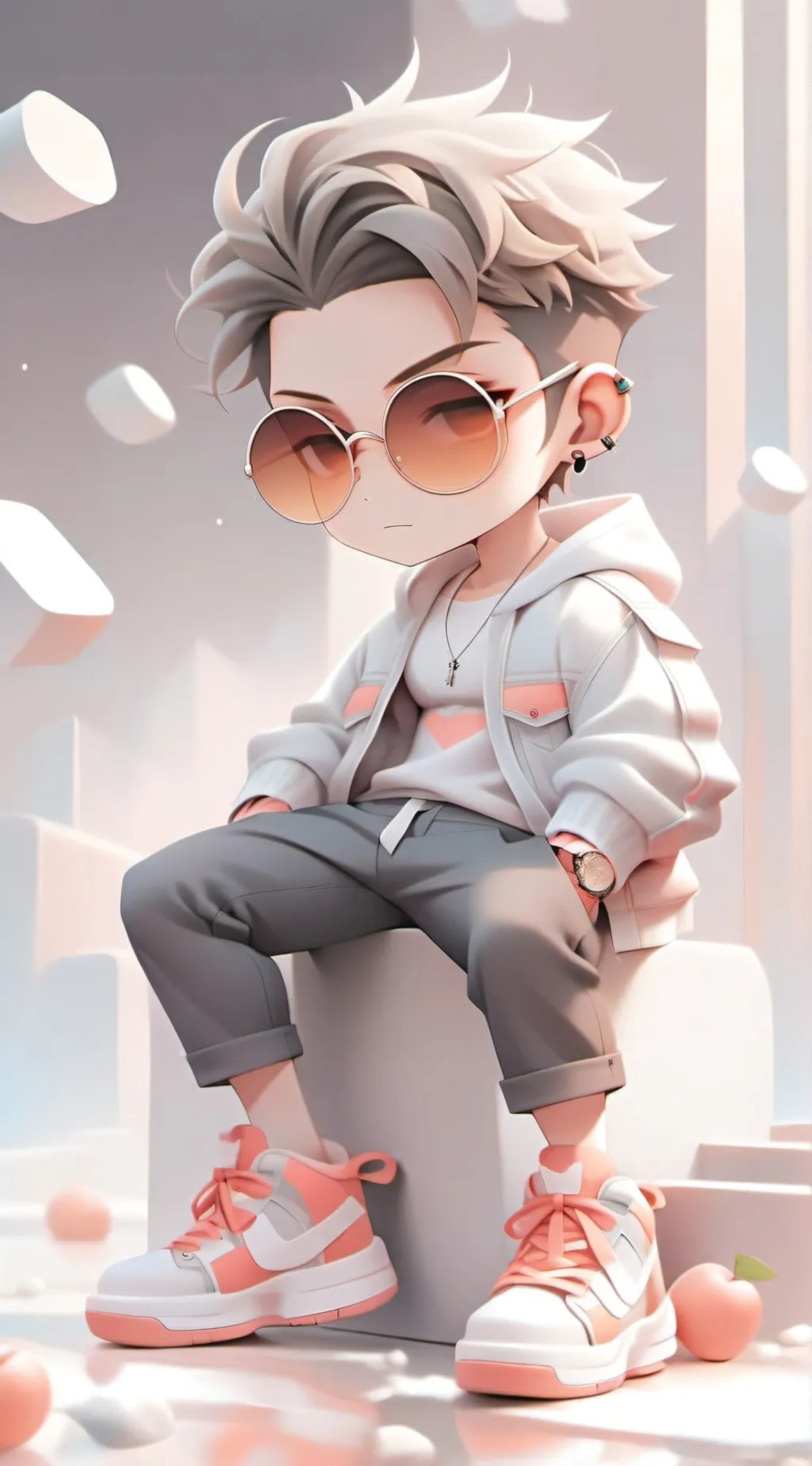 ai character: -The Cool Kid- background