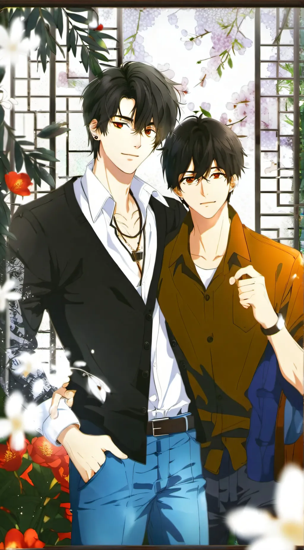 ai character: ￼ Bad boy background